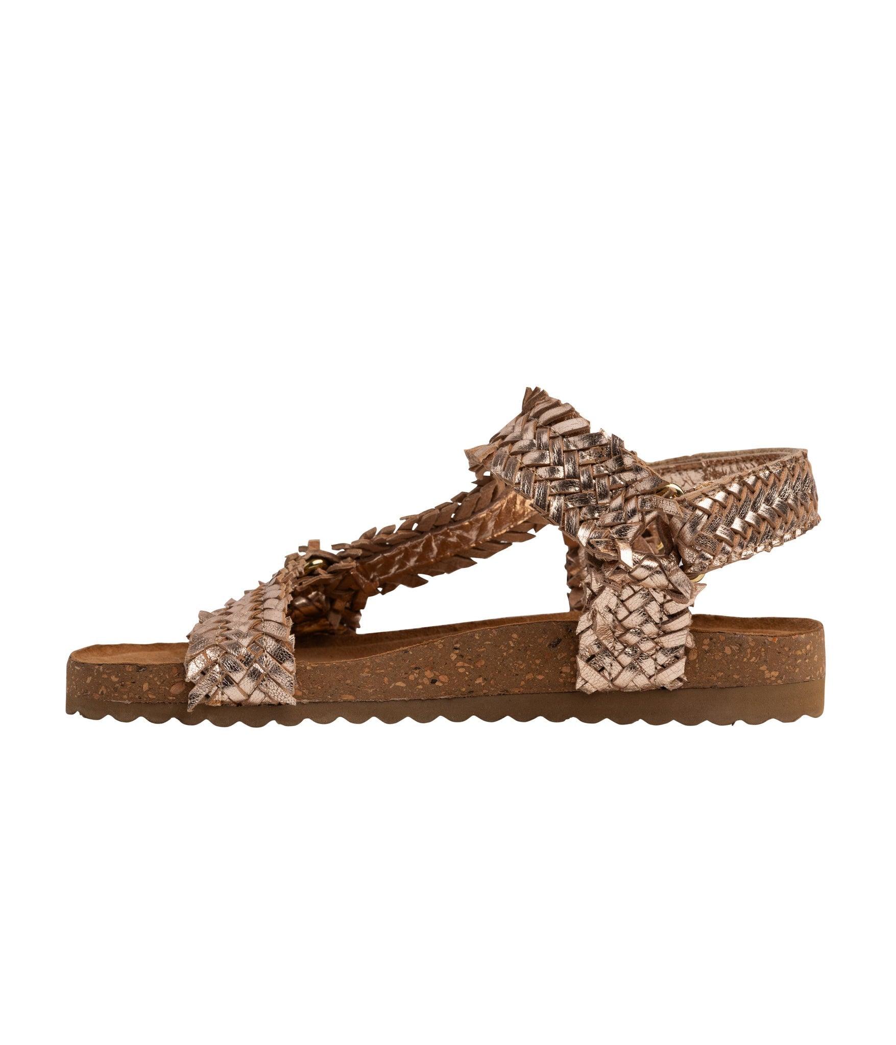 River Dance Woven Sandal in Champagne (Online Exclusive) Product Image