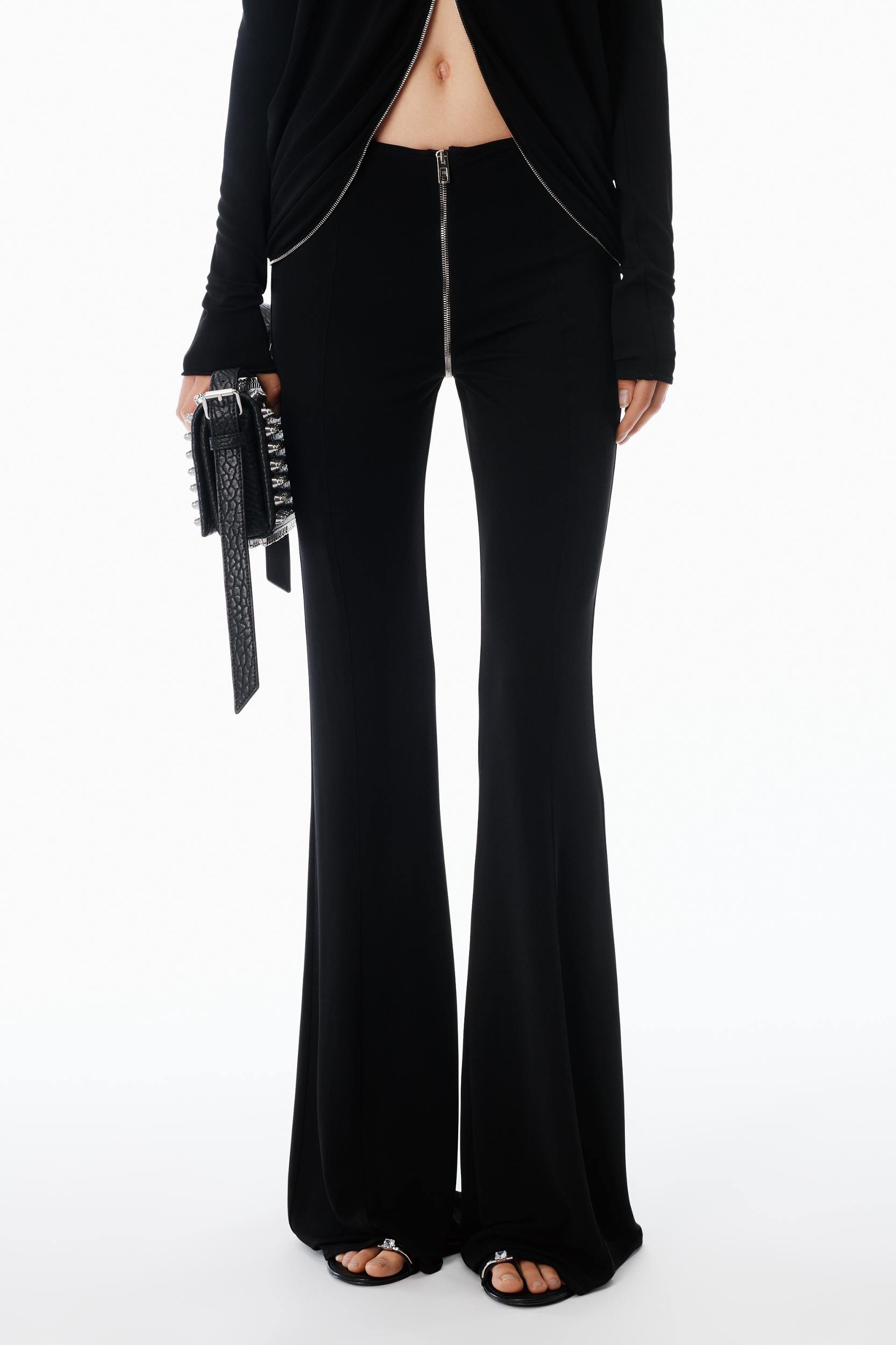 Mid-rise Zip Pant In Jersey Product Image