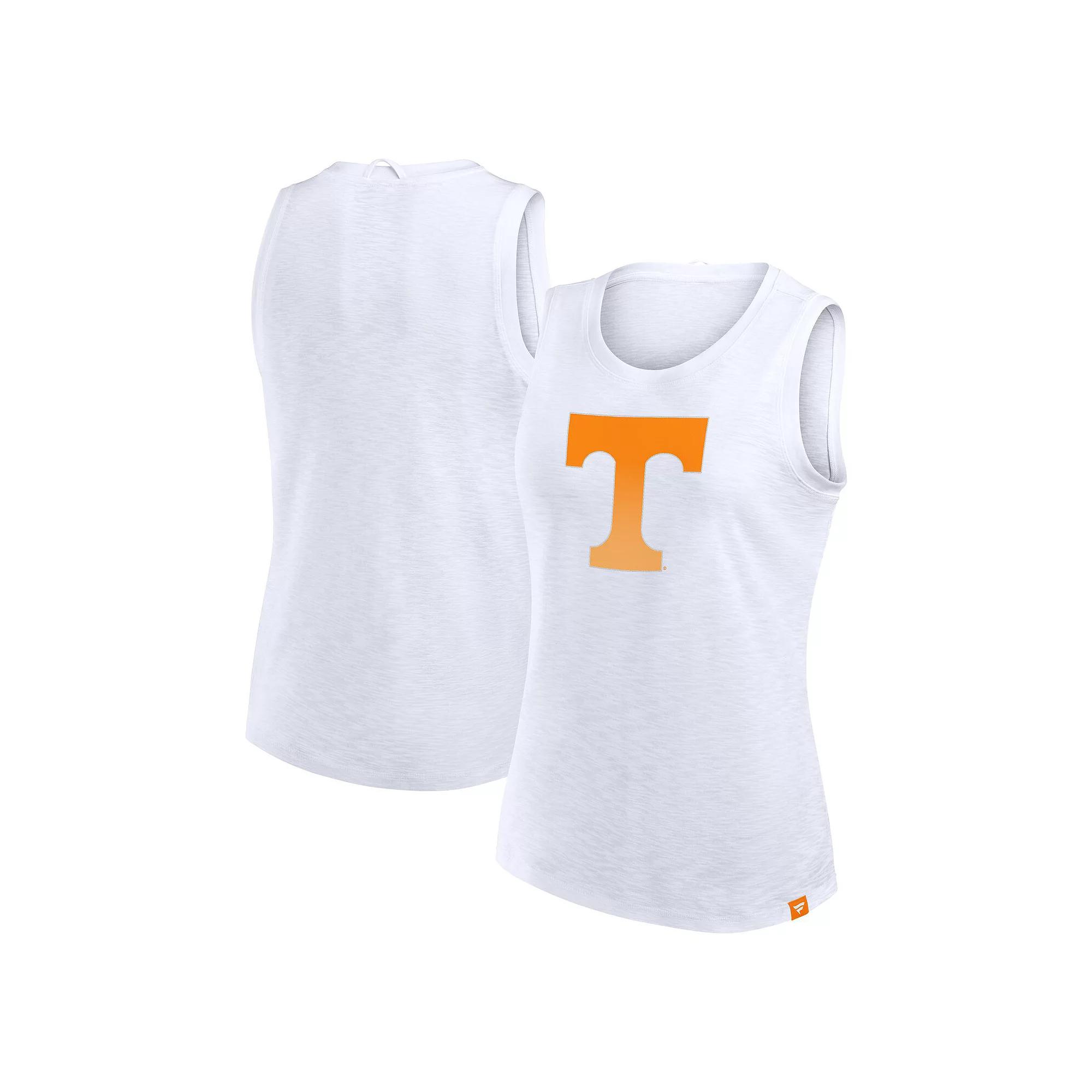 Women's Fanatics White Texas Longhorns Activate Slub Tank Top, Size: XL Product Image