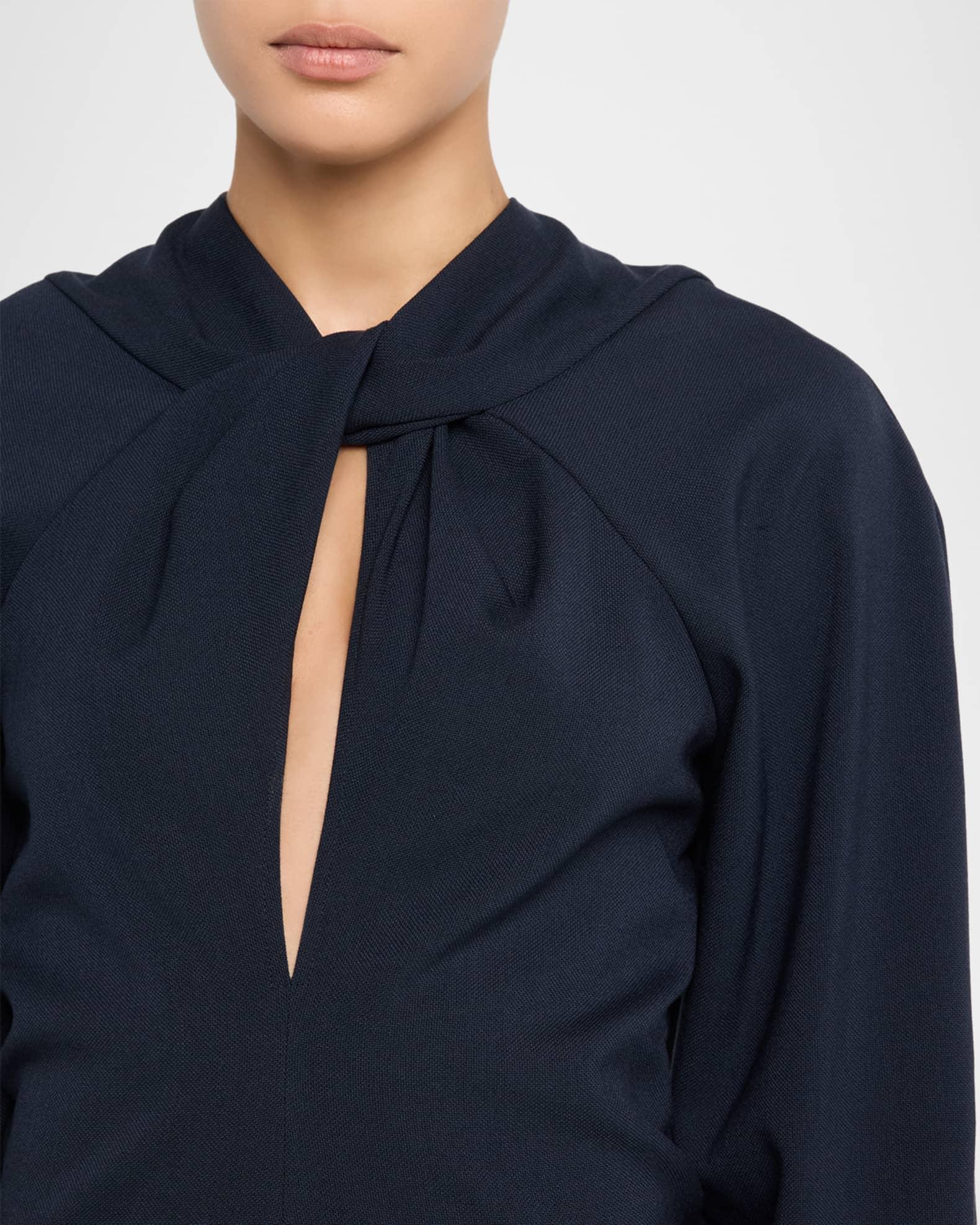 Long-Sleeve Twist Detail Top Product Image