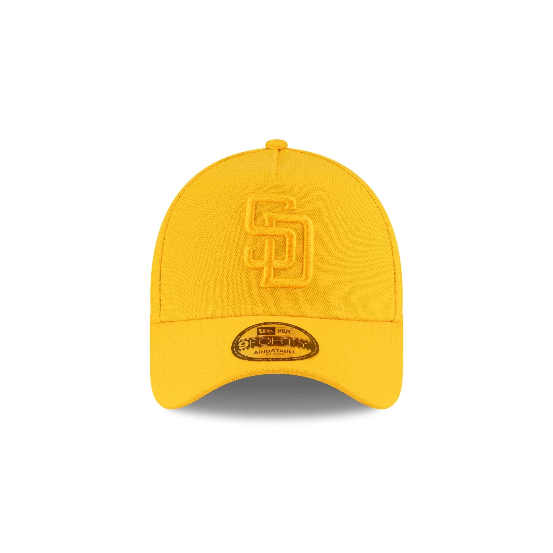 San Diego Padres Gold 9FORTY A-Frame Snapback Hat Male Product Image