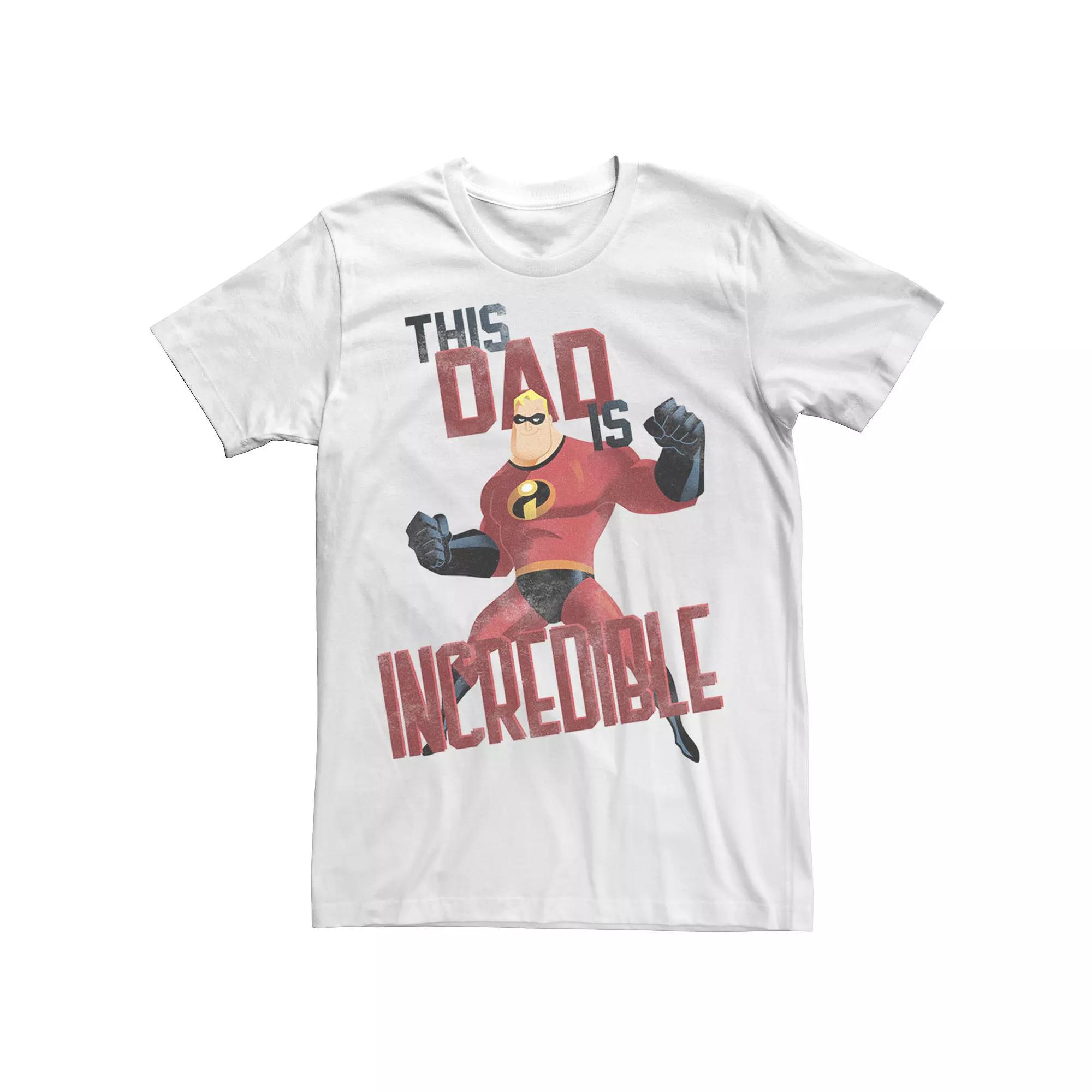 Big & Tall Disney / Pixar The Incredibles This Dad Tee, Men's,  Product Image