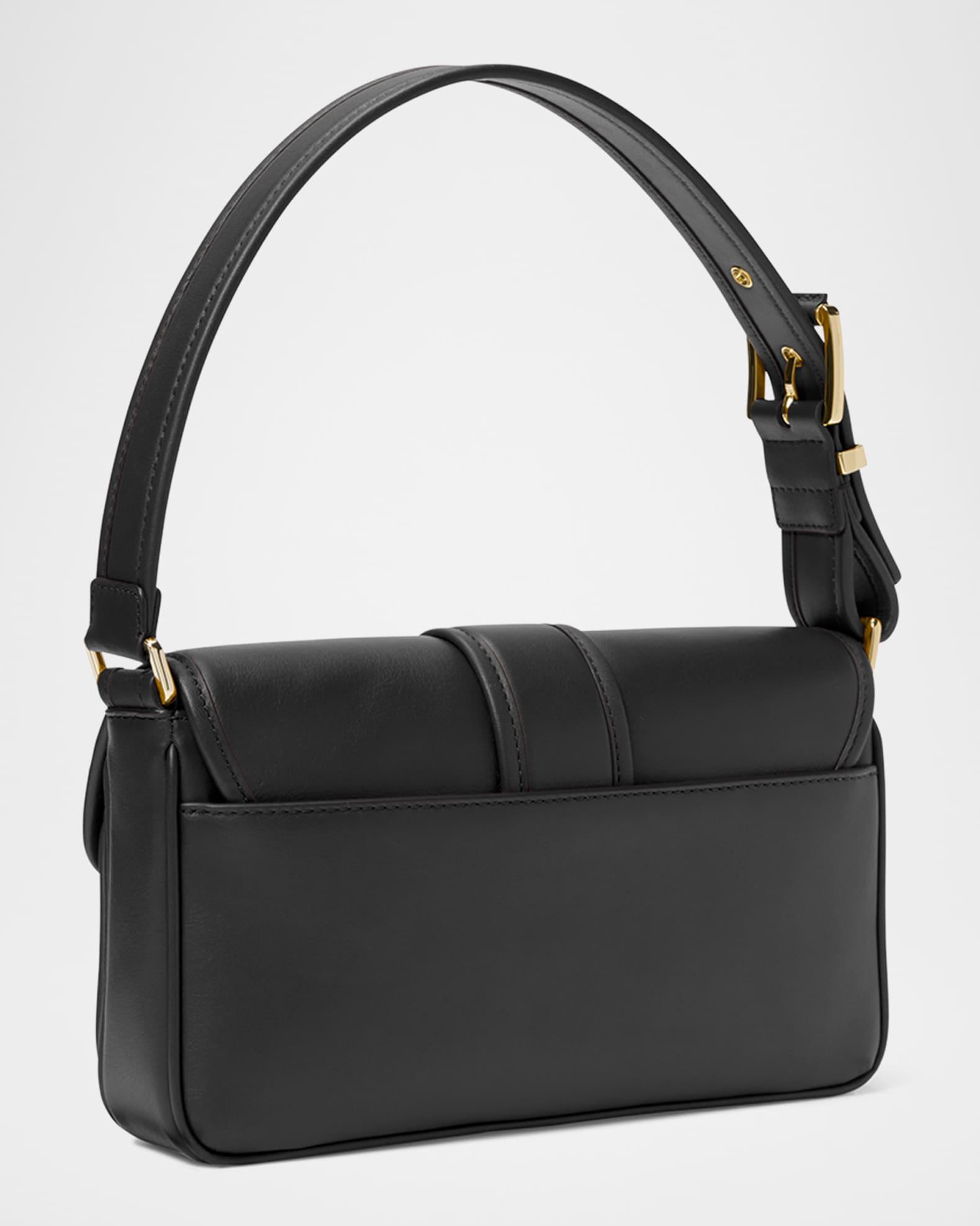 Colby Buckle Leather Shoulder Bag Product Image