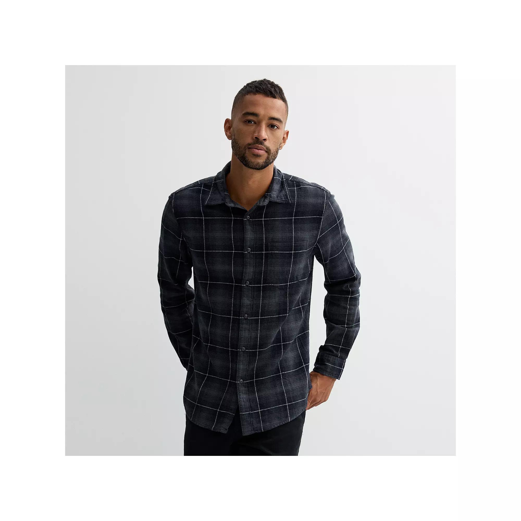 Men's Sonoma Goods For Life® One Pocket Flannel Button-Down Shirt,  Product Image