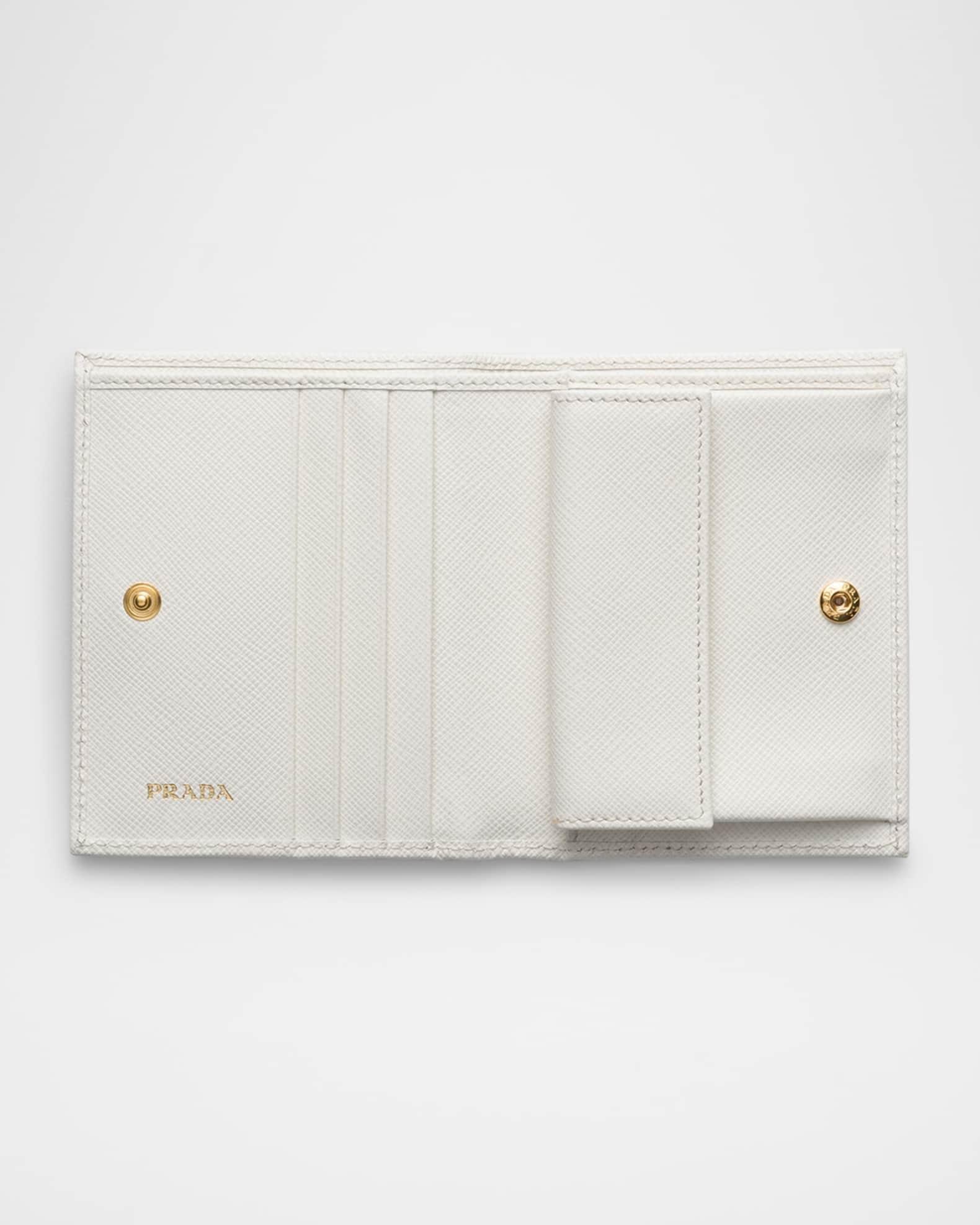 Small Saffiano Button Bifold Wallet Product Image