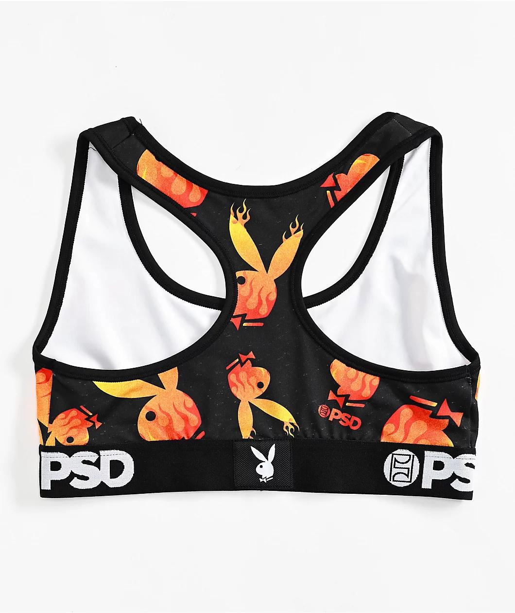 PSD x Playboy Flames Sports Bra Product Image