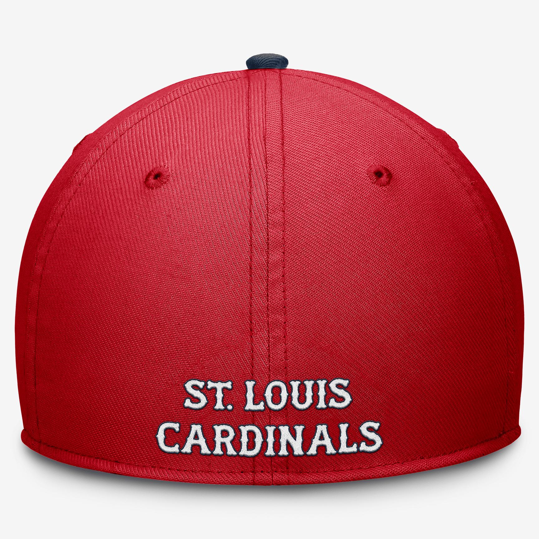 St. Louis Cardinals City Connect Swoosh Nike Mens Dri-FIT MLB Hat | NB19046NSCN-R48 Product Image
