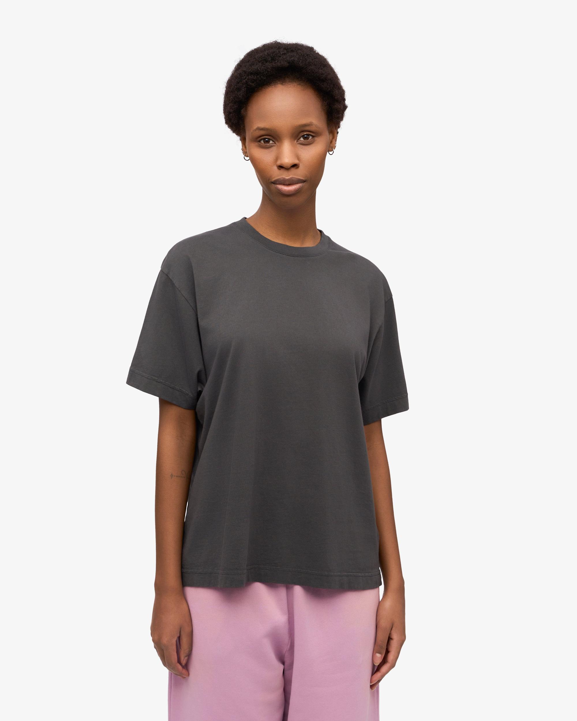 Oversized Organic T-Shirt - Soft Lavender Product Image