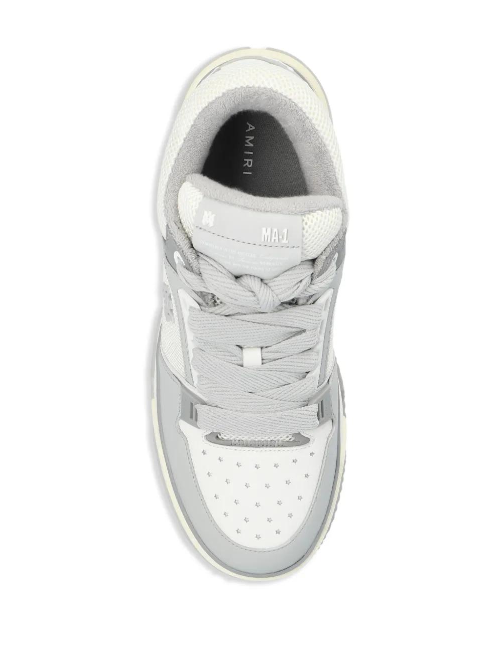MA-1 panelled leather sneakers Product Image