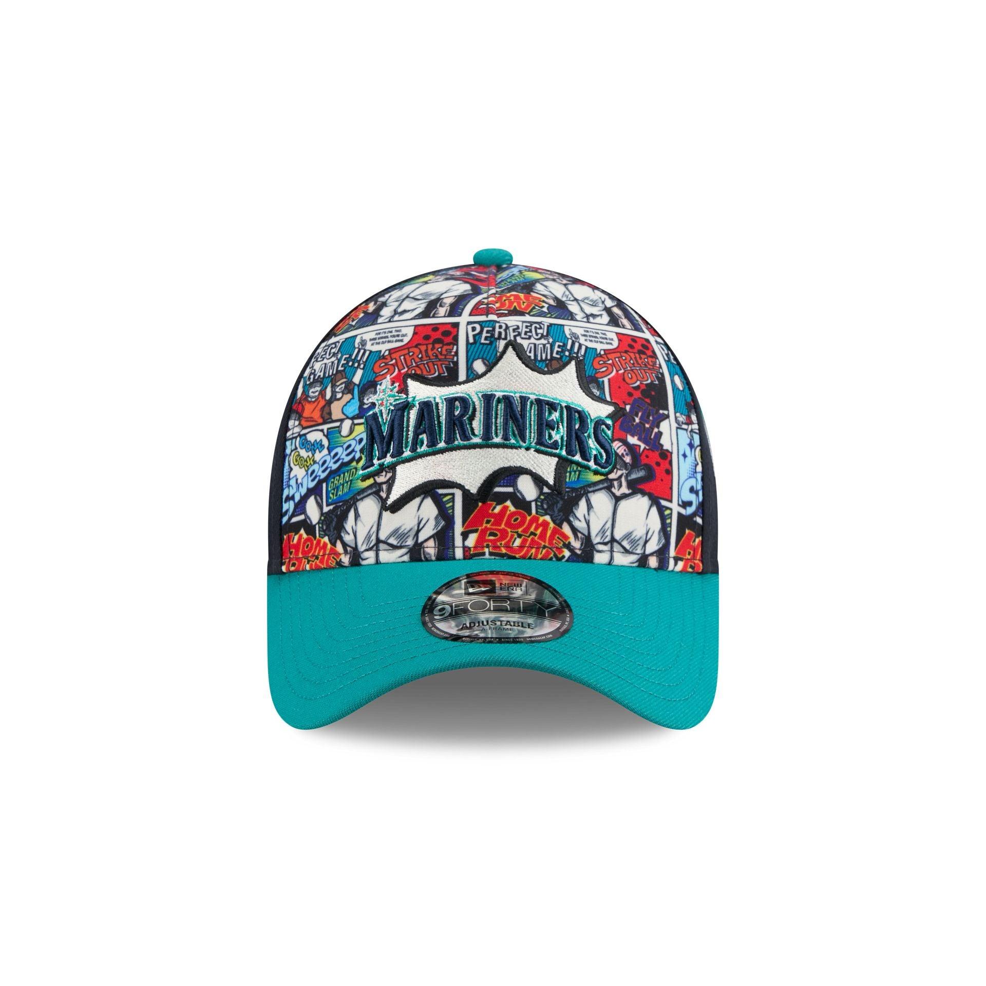 Seattle Mariners Diamond Hero Edition 9FORTY A-Frame Snapback Hat Male Product Image