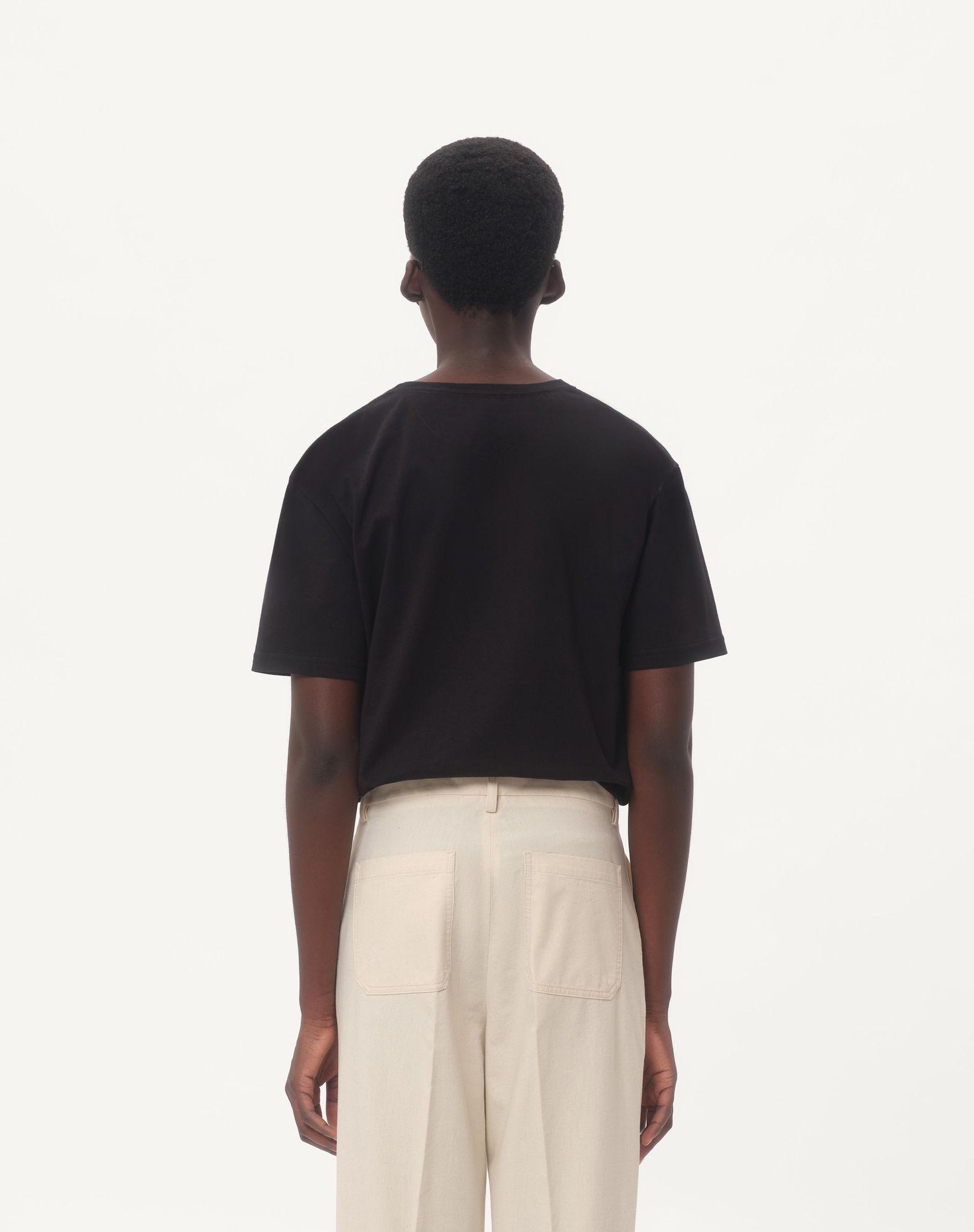 Cotton T-Shirt With Pavillon Des Folies Print Product Image