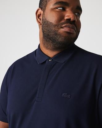 Regular Fit Paris Stretch Piqué Polo Shirt Product Image