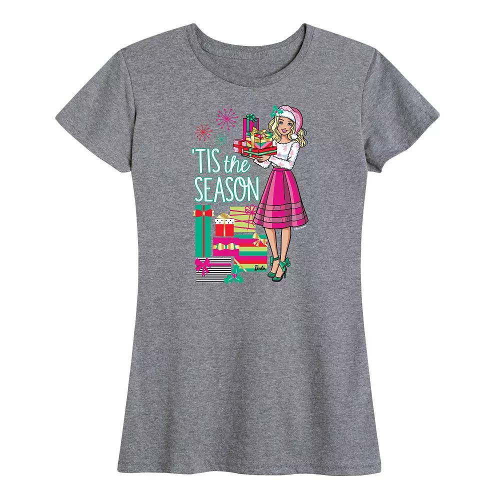Women's Barbie® 'Tis The Season Graphic Tee, Girl's,  Product Image