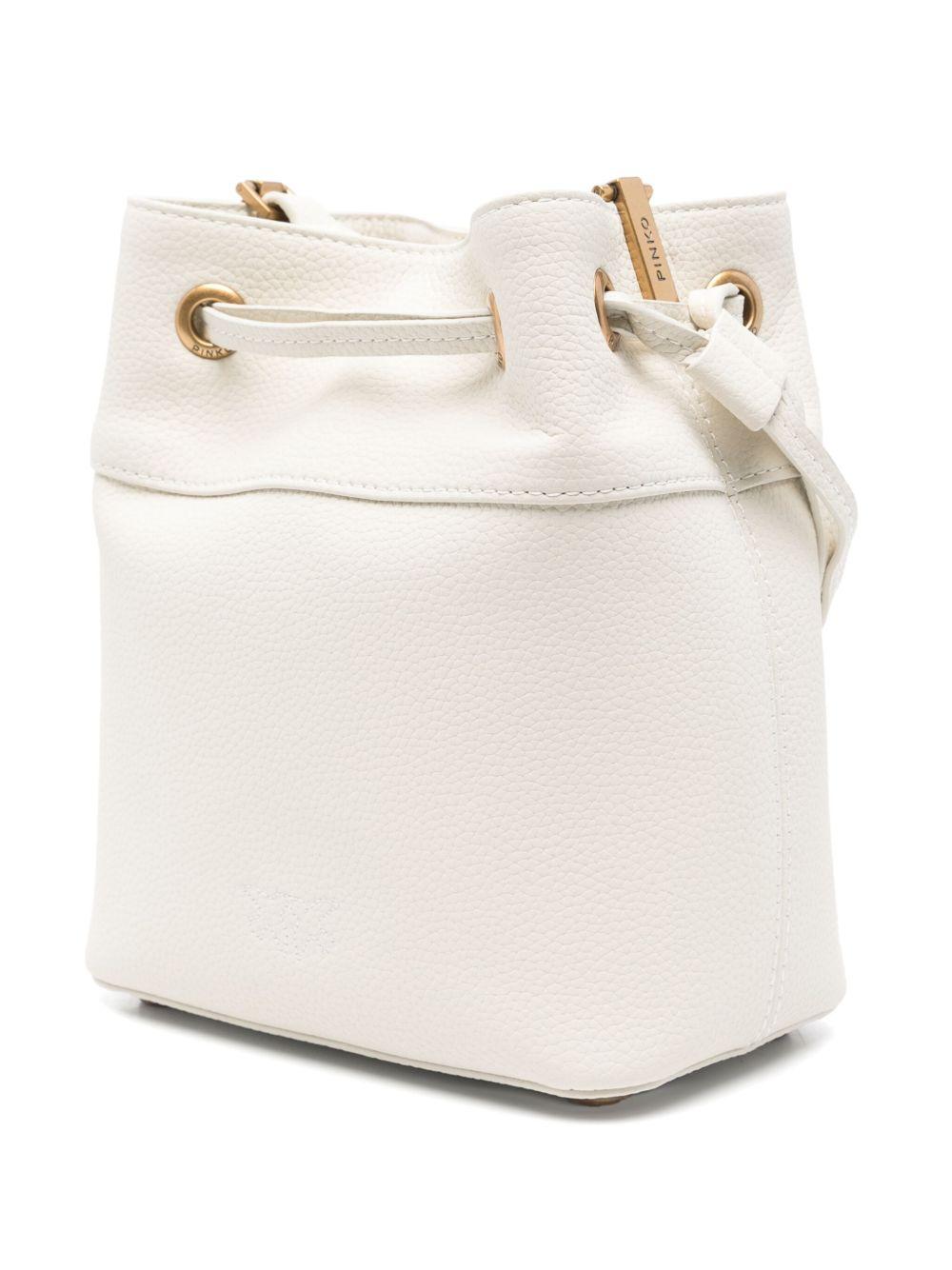 small leather bucket bag Product Image