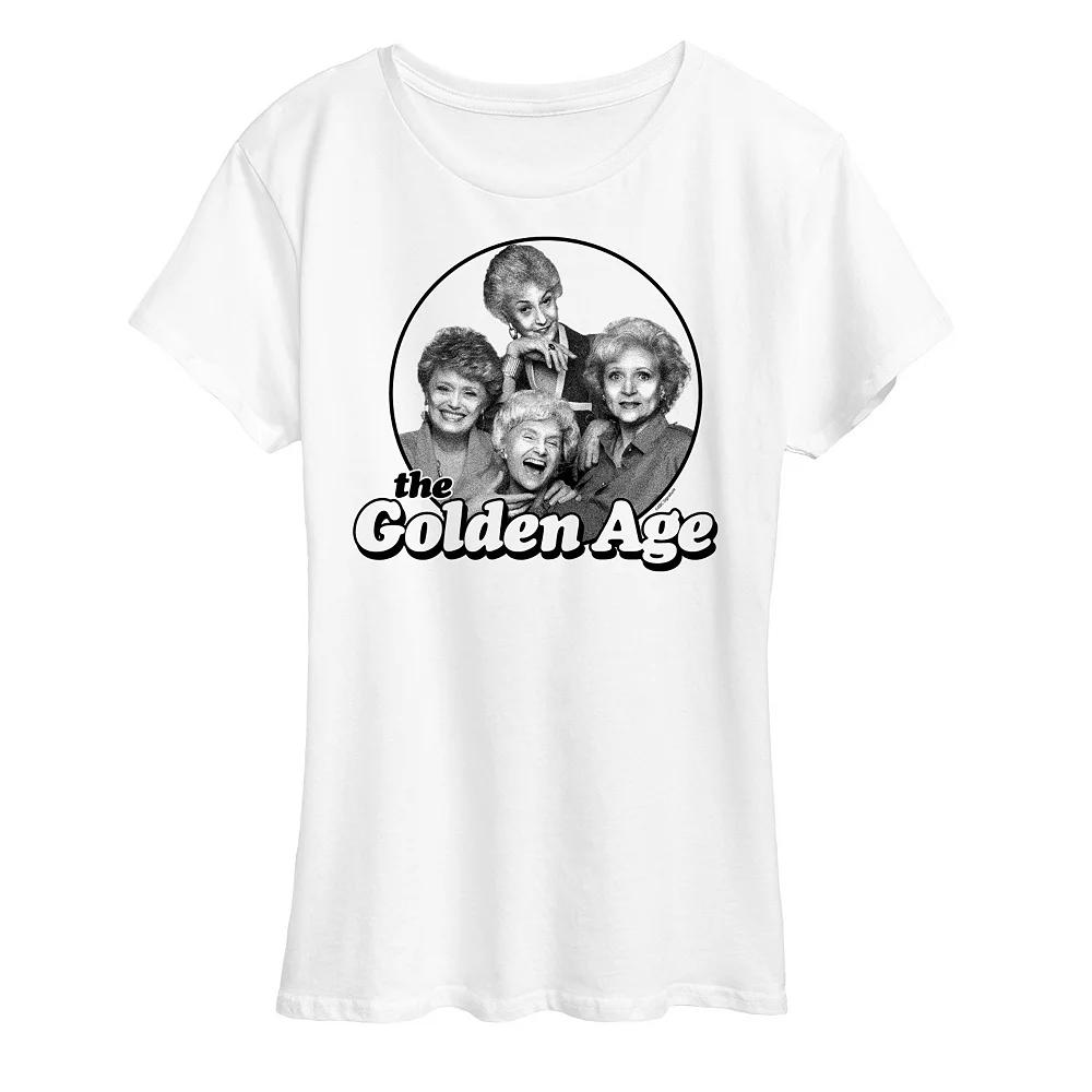 Women's Golden Girls The Golden Age Graphic Tee, Girl's,  Product Image