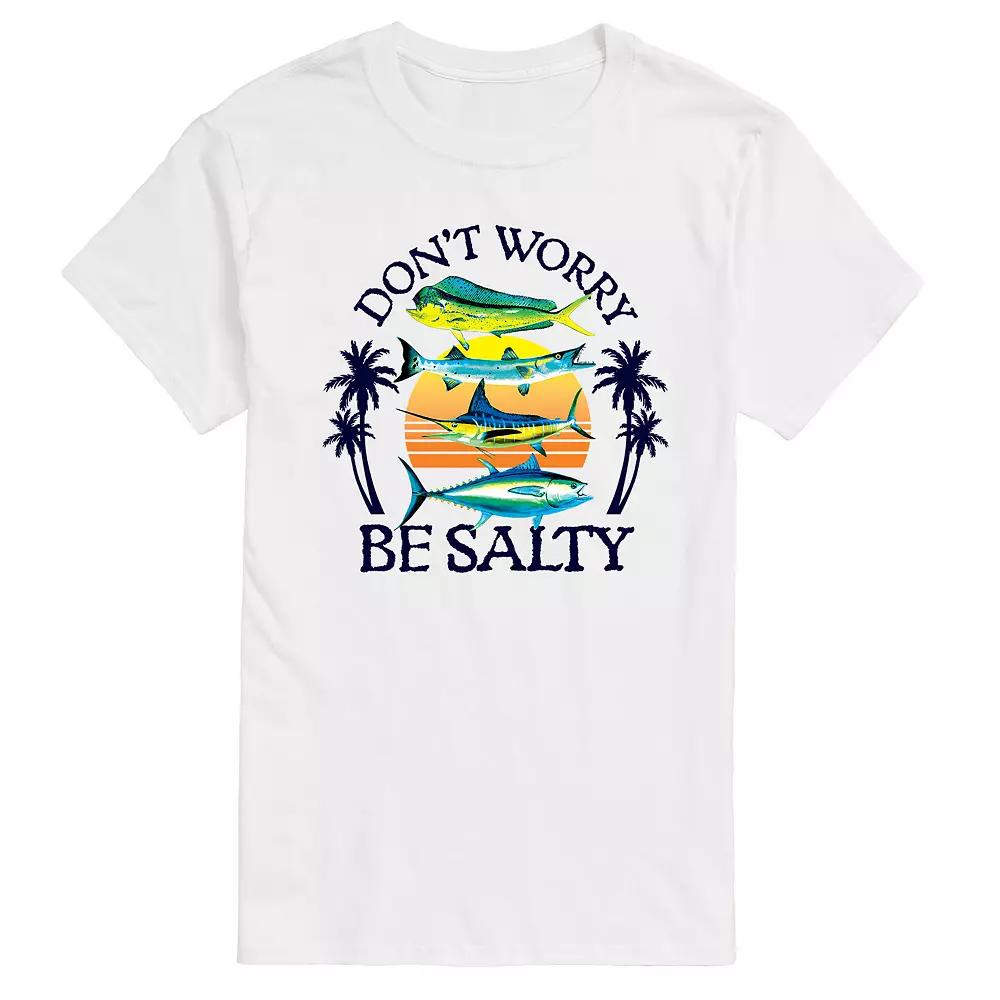 Men's Don't Worry Be Salty Graphic Tee,  Product Image