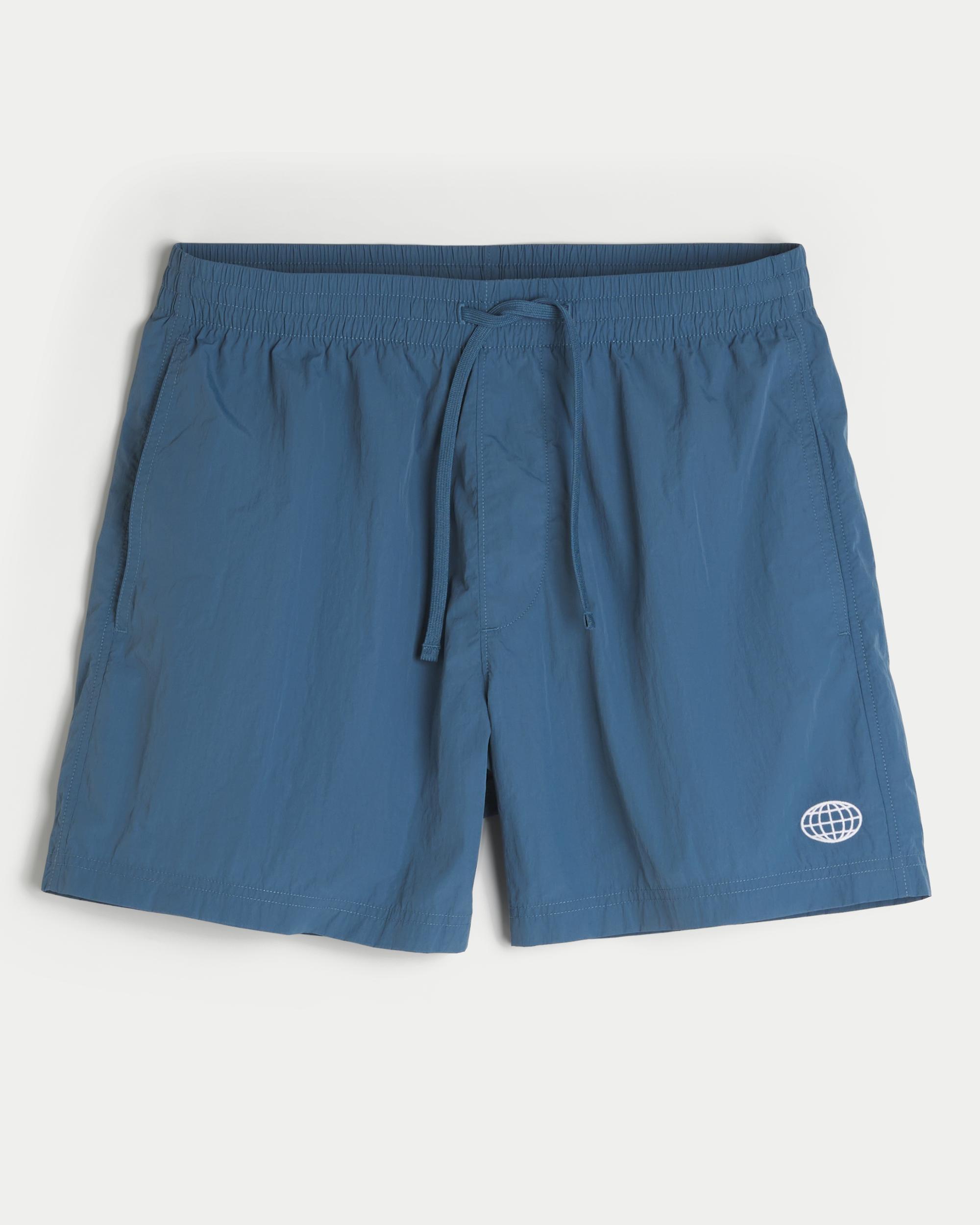 Mid-Thigh Baggy Soccer Shorts Product Image