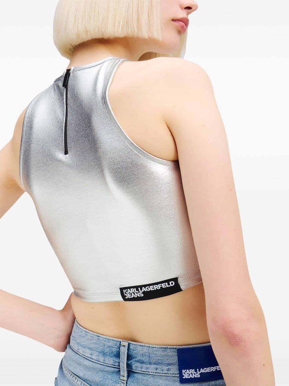 metallic tank top Product Image