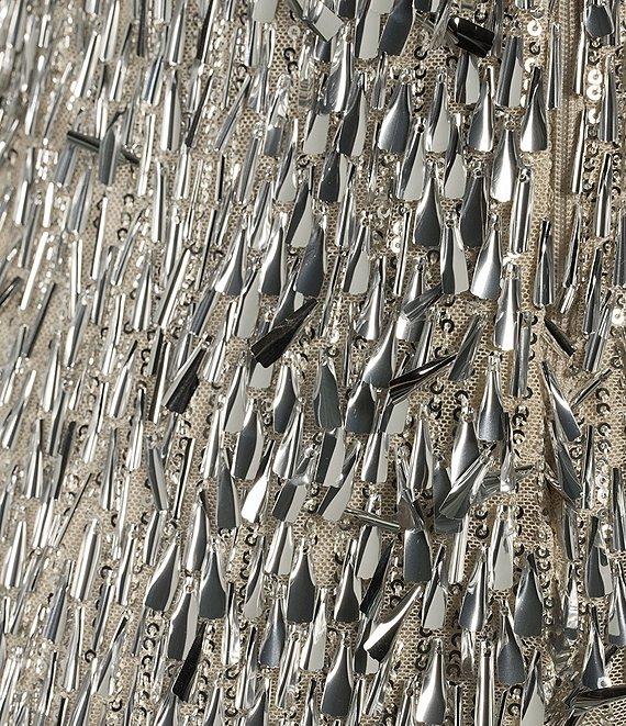 B. Darlin Novelty Piellets and Sequin One Shoulder Bodycon Dress Product Image