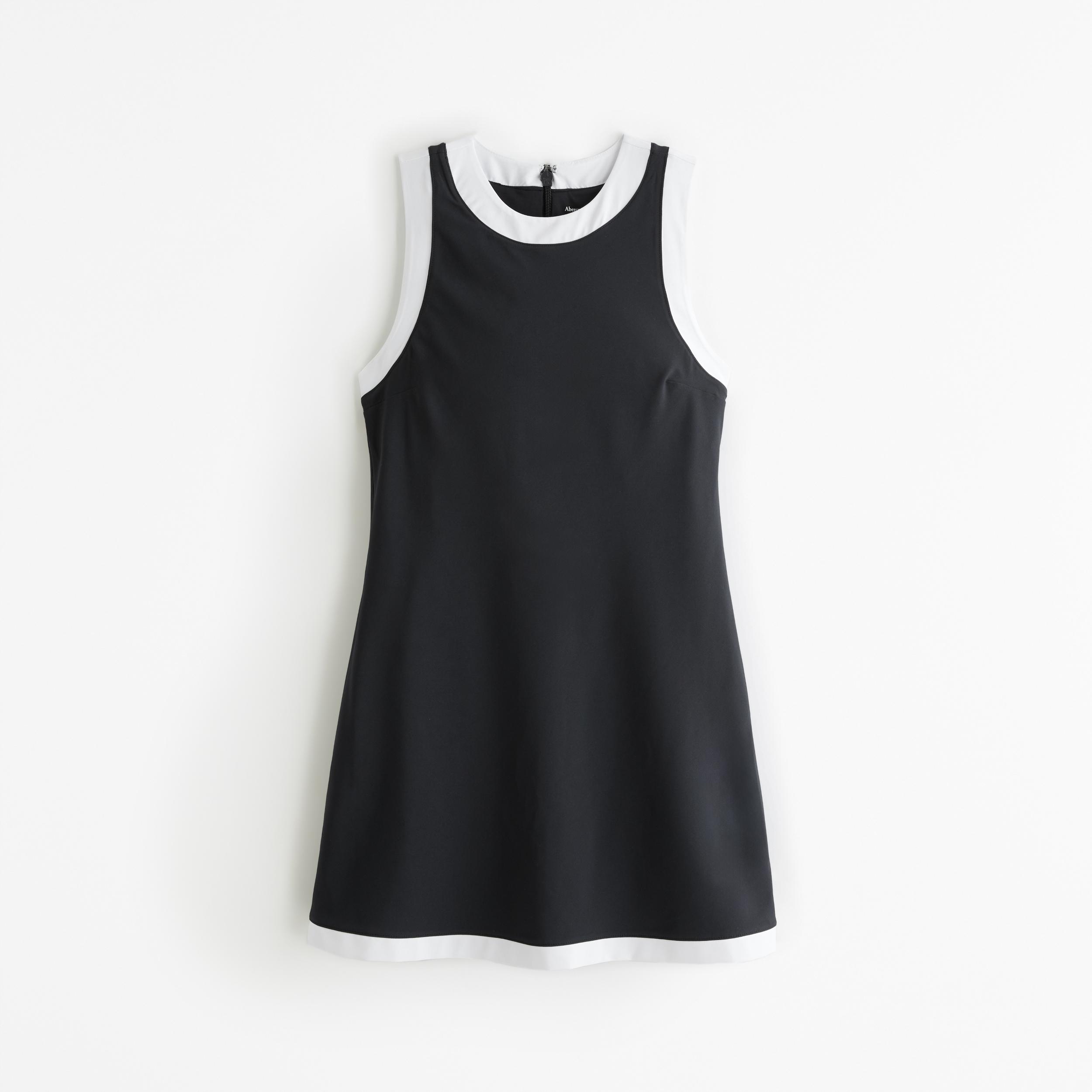 High-Neck Traveler Mini Dress Product Image