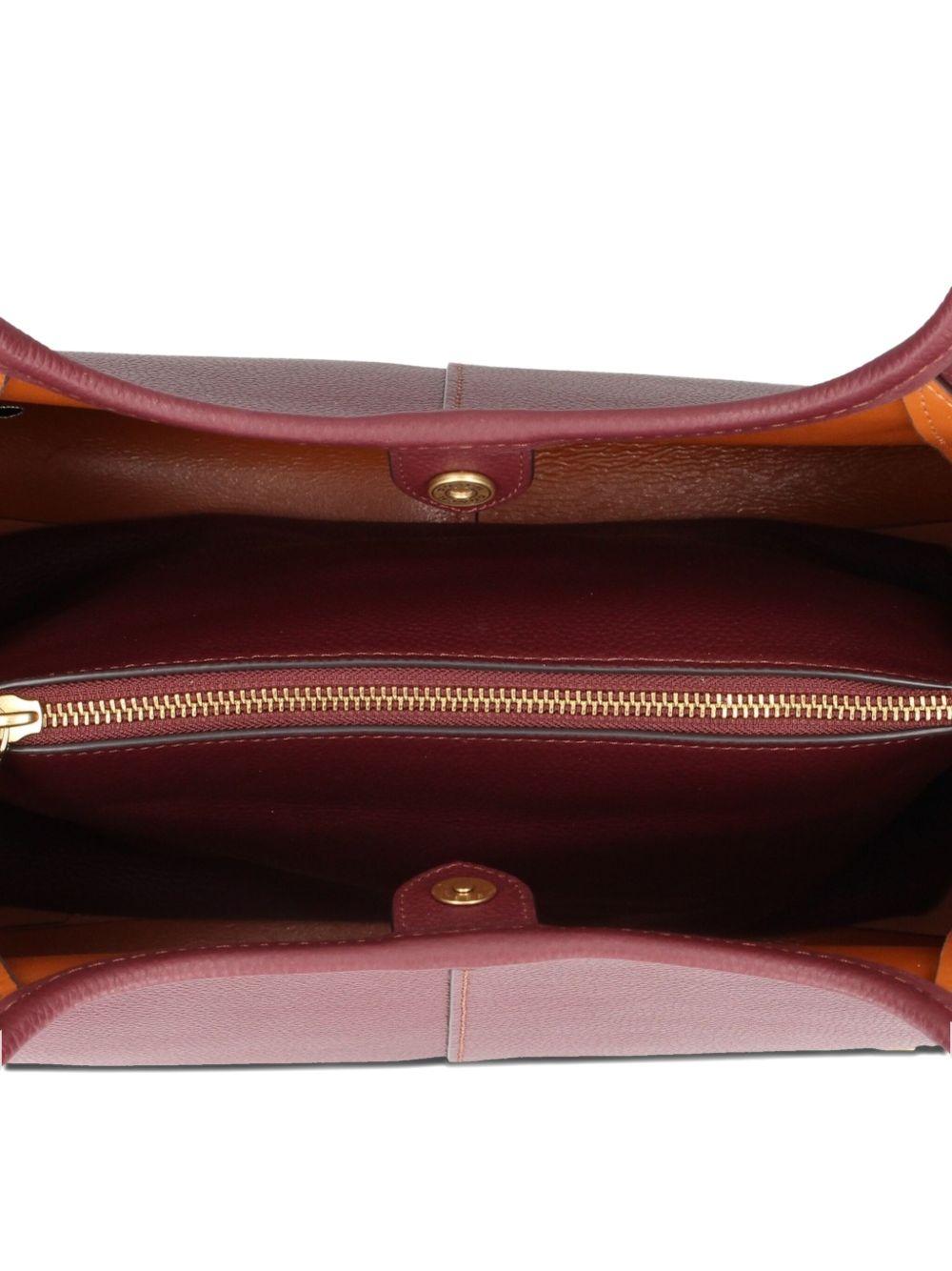 medium Lana top-handle leather shoulder bag Product Image