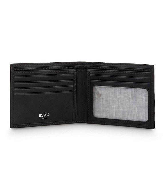 Bosca Black Executive ID Bifold Wallet Product Image