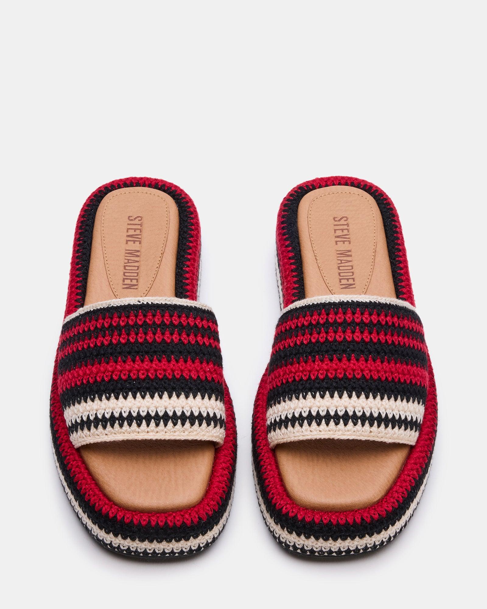 BEACHY WOVEN RED MULTI Female Product Image