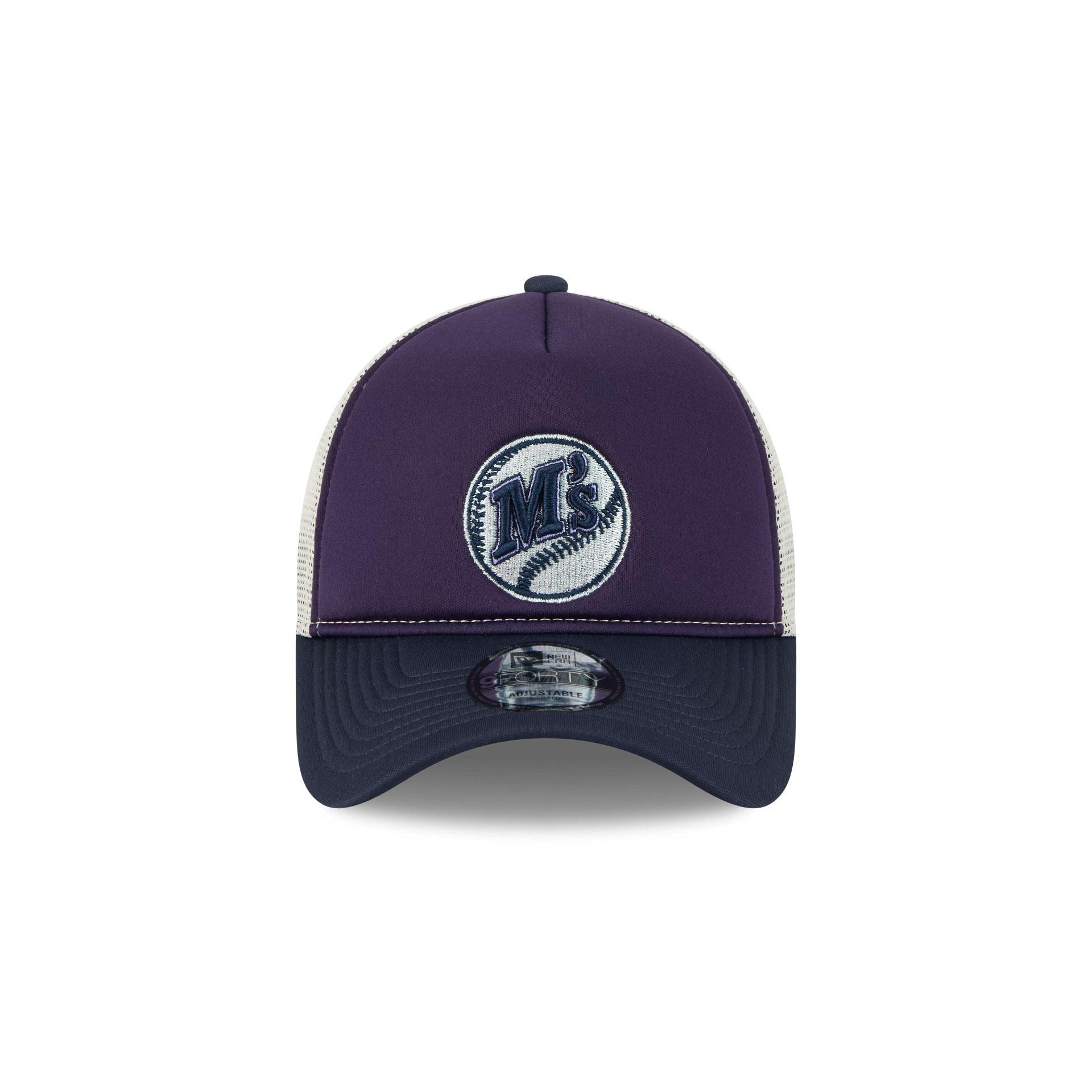 Arizona Diamondbacks Navy Purple 9FORTY A-Frame Trucker Hat Male Product Image