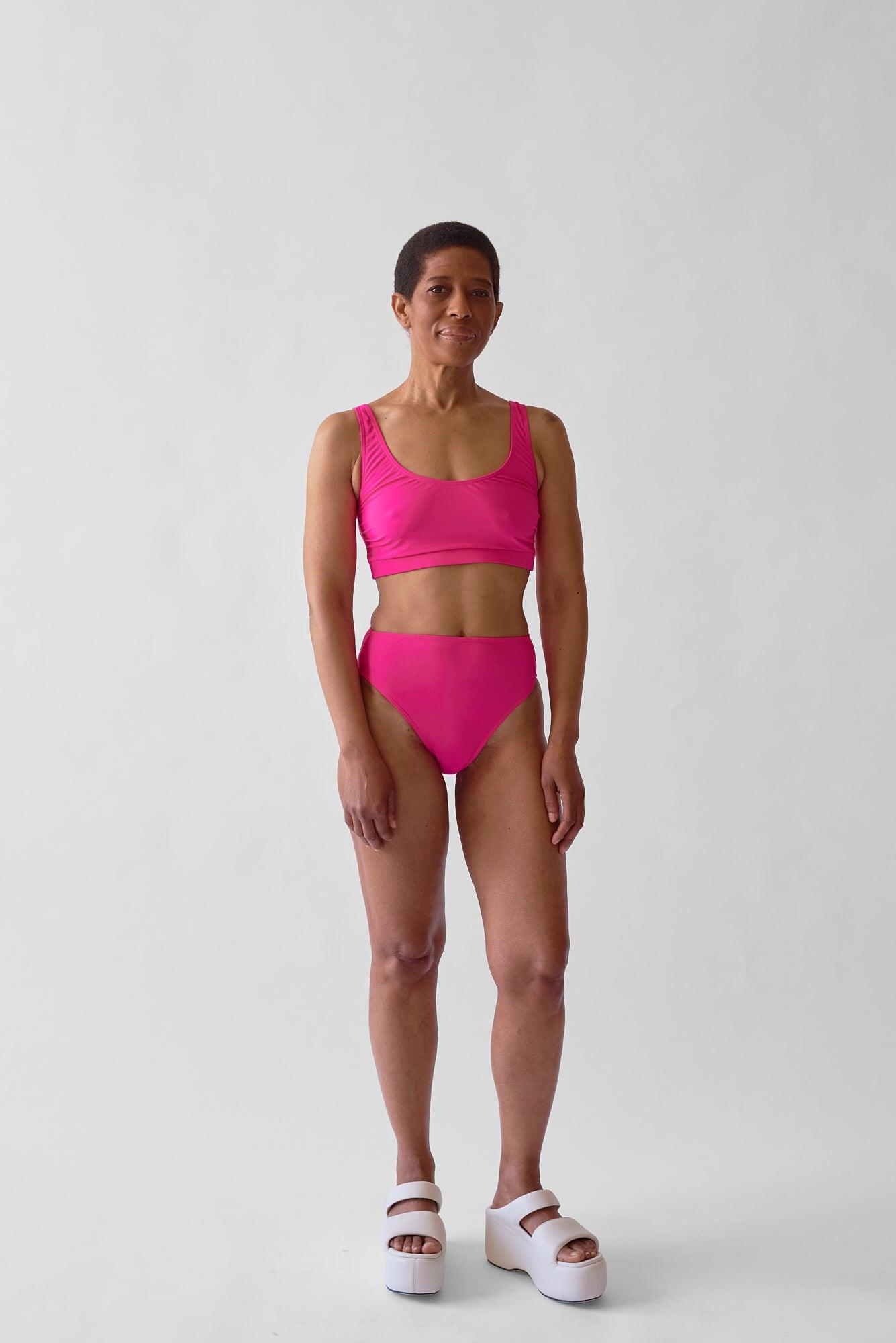 Sport Bikini Top - Malibu Pink Product Image