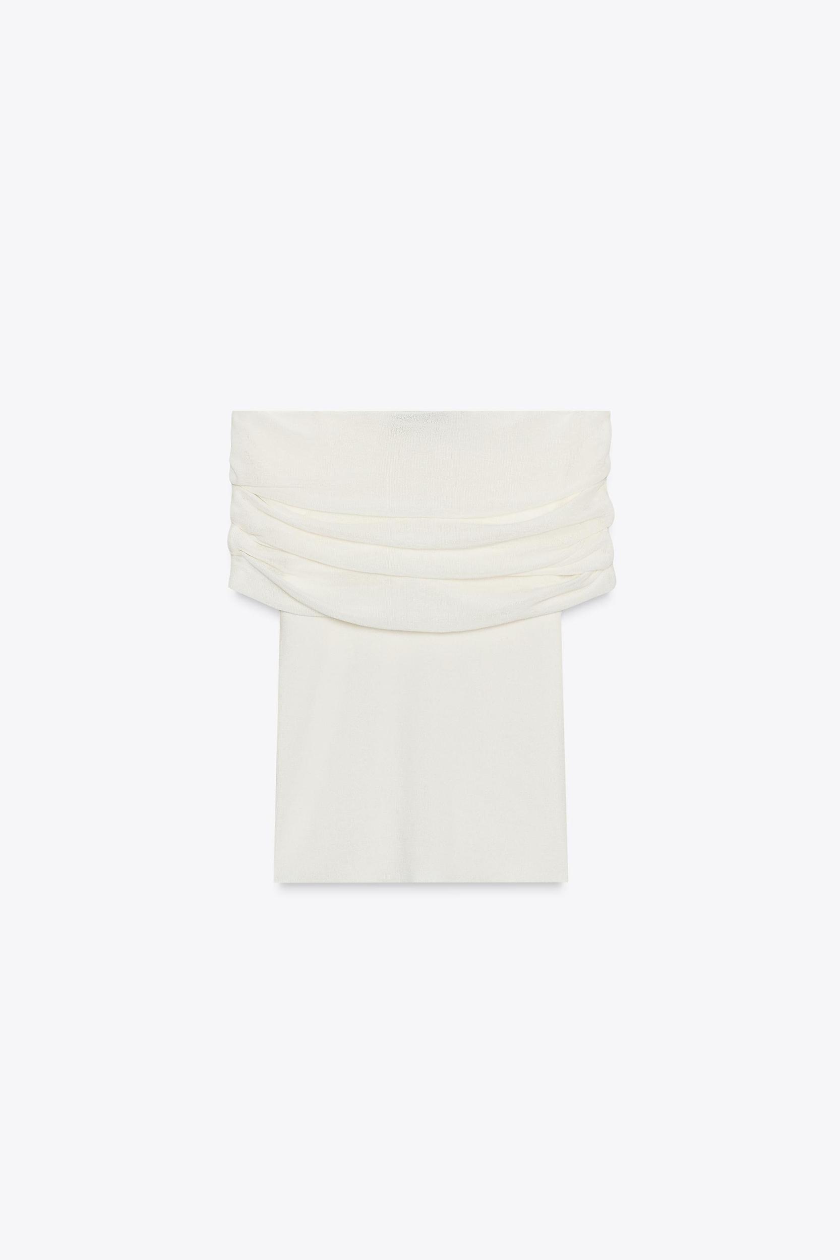 OFF-THE-SHOULDER KNIT TOP Product Image