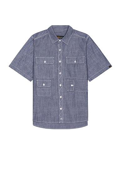 Short Sleeve Multi Pocket Shirt Product Image