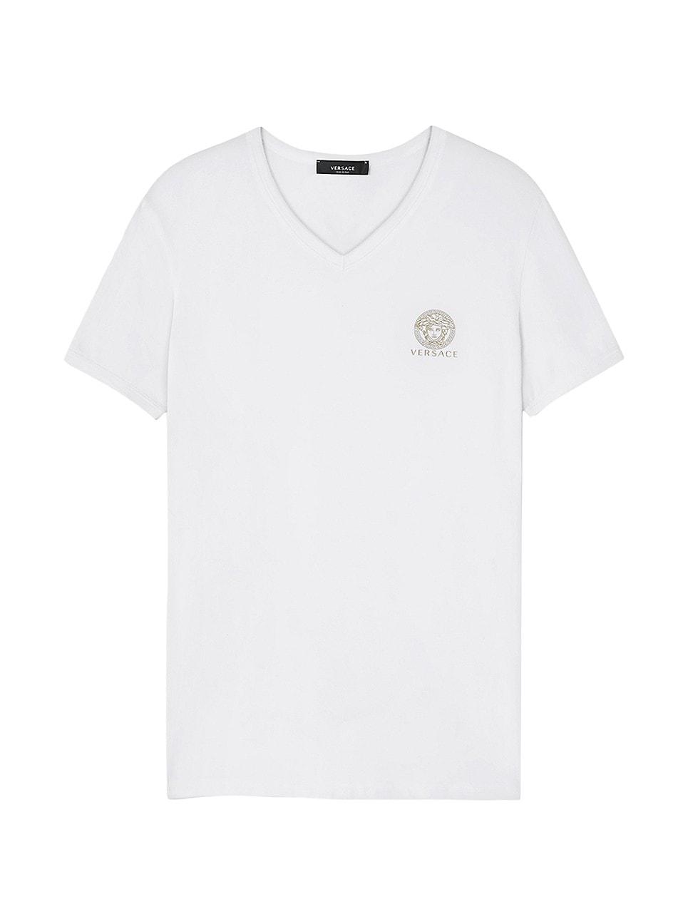 Mens V-Neck Logo T-Shirt Product Image