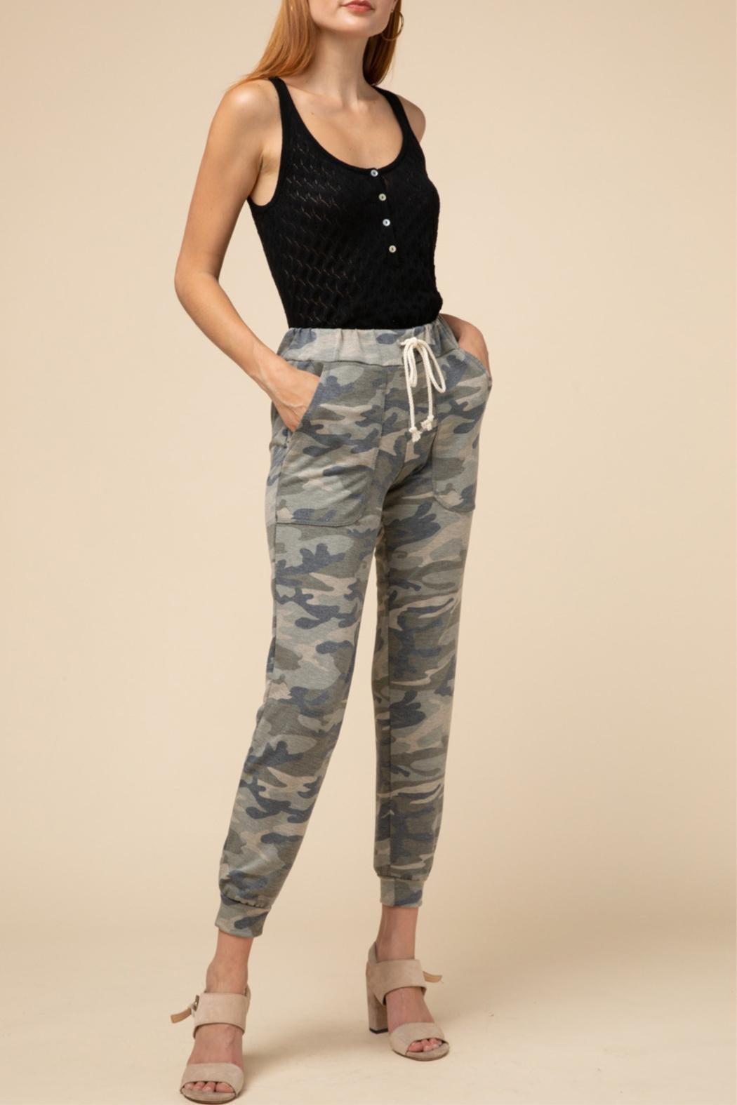 Soft Camo Joggers Product Image