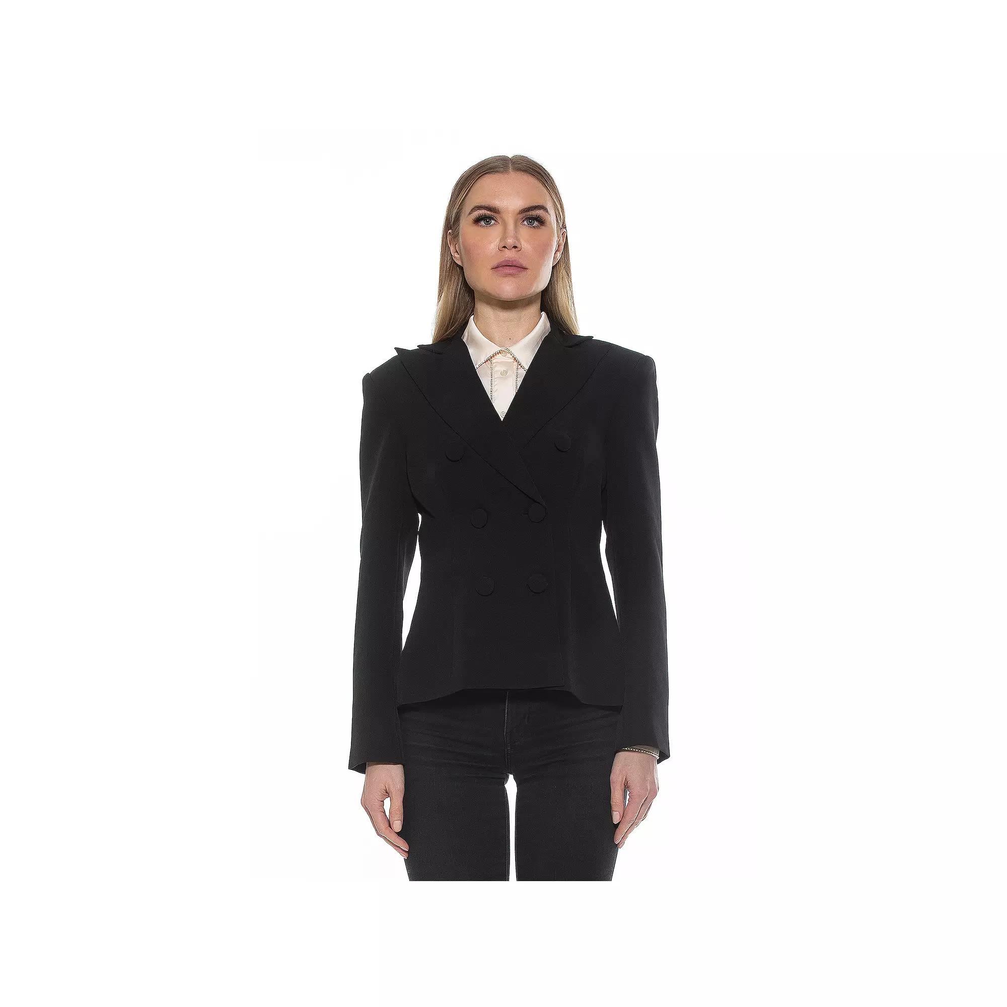 Women's ALEXIA ADMOR Lianne Classic Structured Blazer with Shoulder Pads,  Product Image