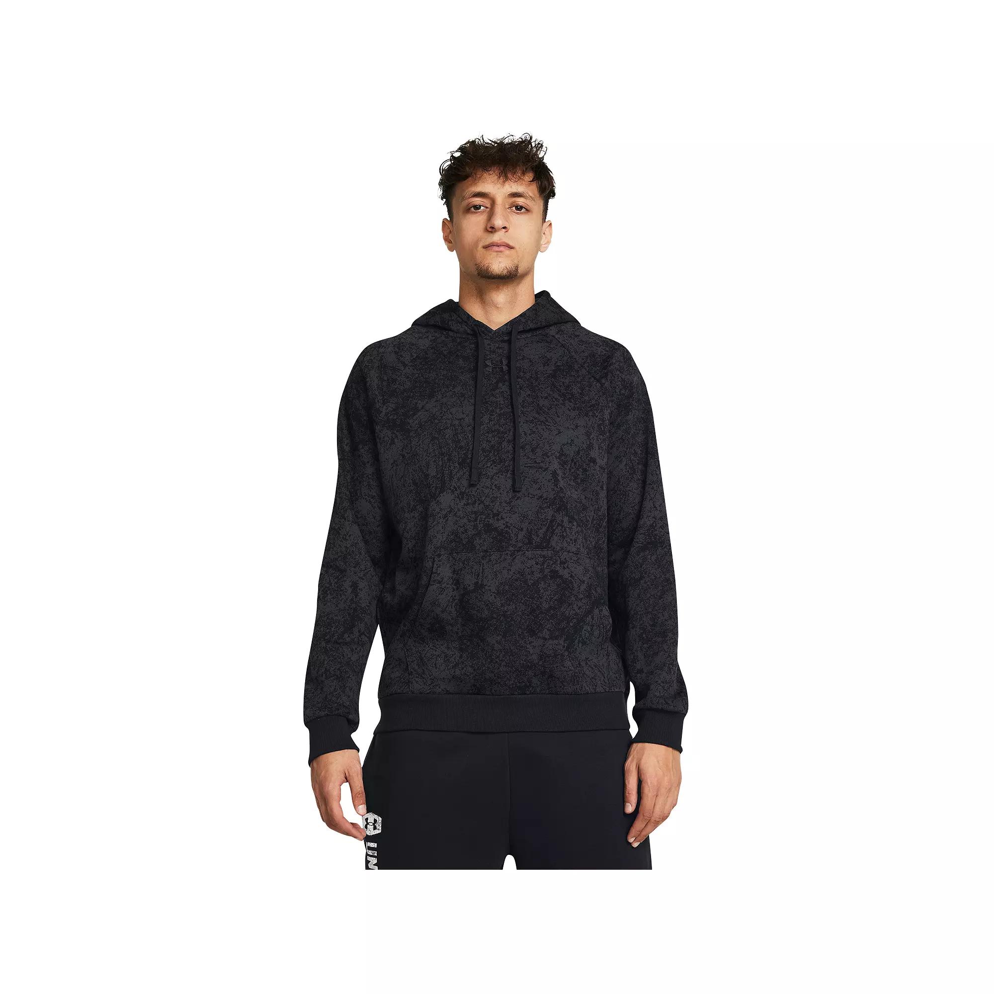 Men's Under Armour Rival Fleece Tech Camo Hoodie,  Product Image