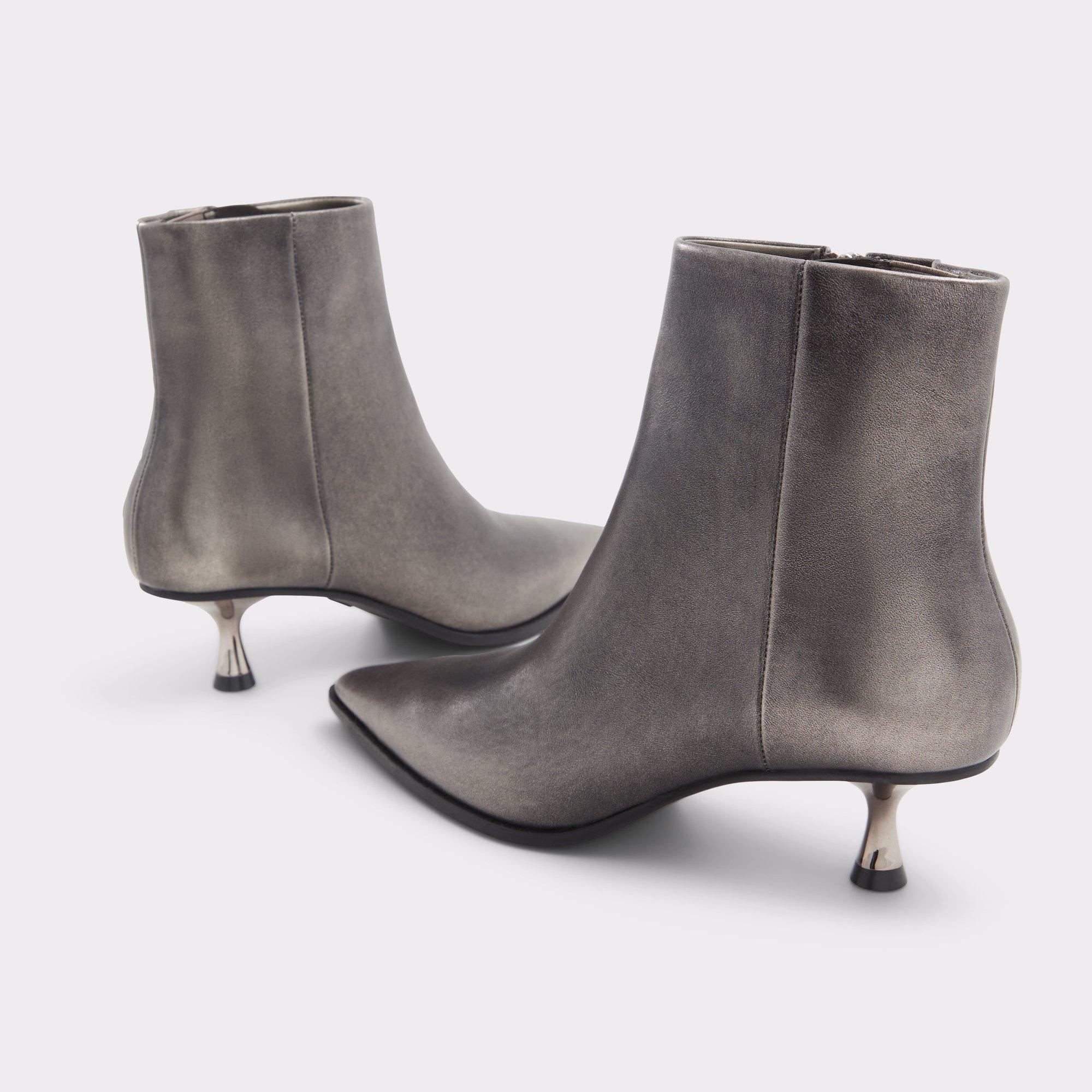 ALDO Emmalie - Women's Ankle Boot - Grey, Size 8.5 Product Image