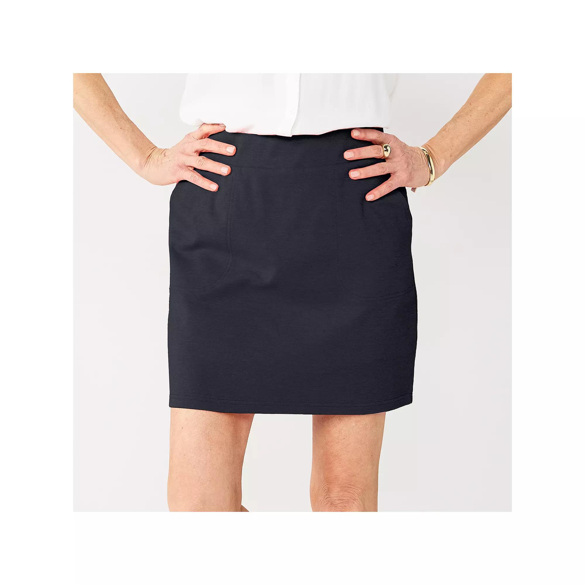Women's Croft & Barrow® Easy Pull-On Skort,  Product Image