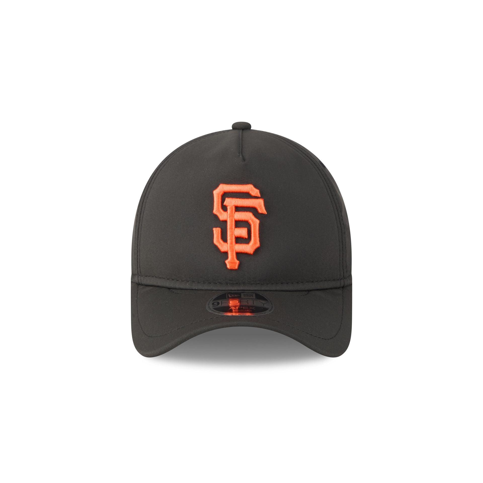 Los Angeles Angels 2026 Batting Practice Black 9FORTY APEX Trucker Hat Male Product Image