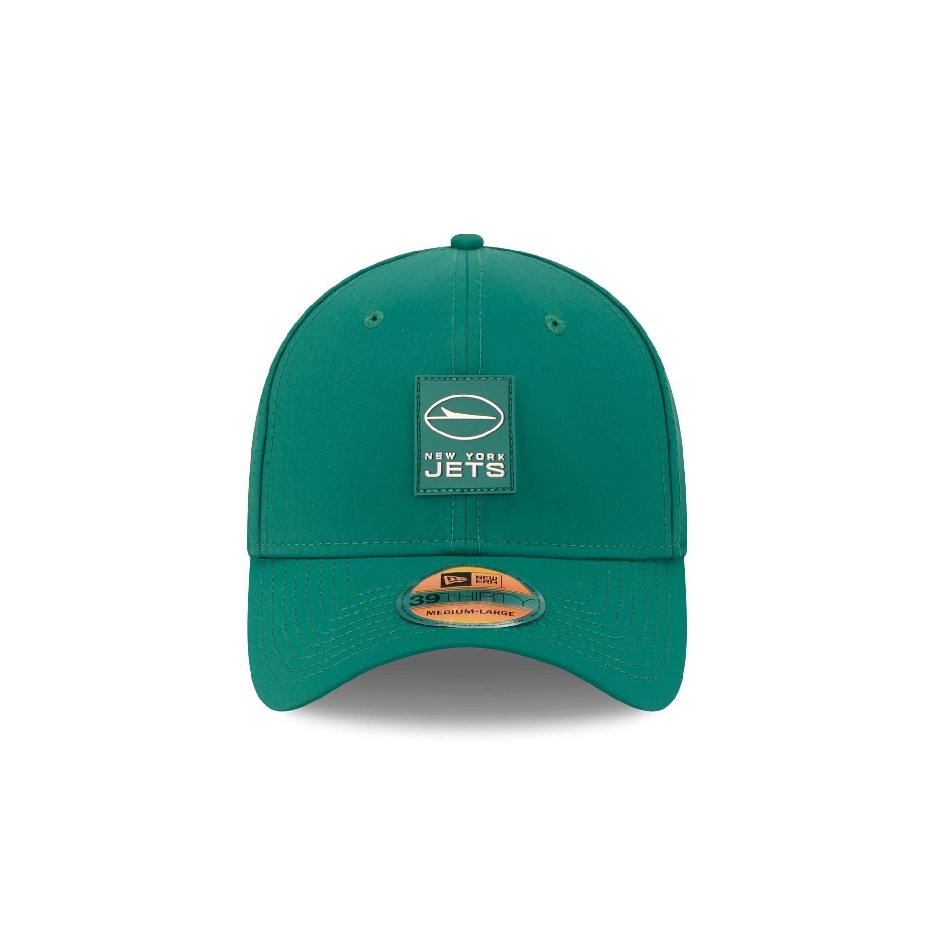 New York Jets 2025 Sideline Hot Weather 39THIRTY Stretch Fit Hat Male Product Image