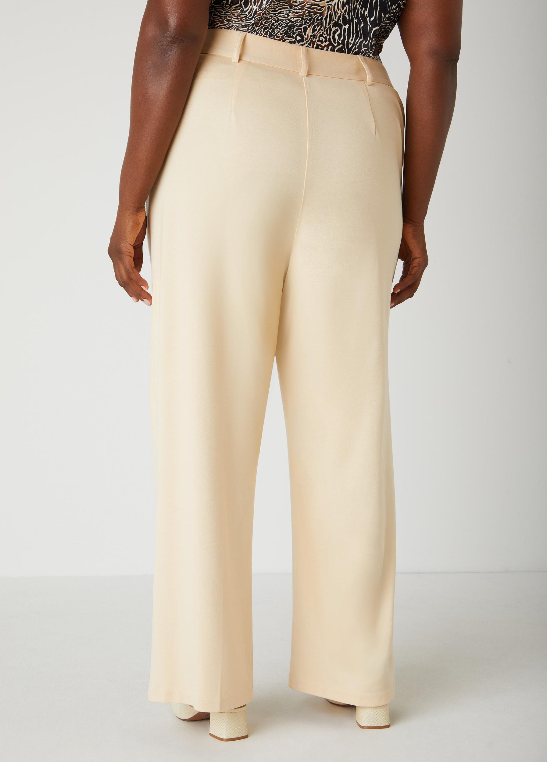 Ponte High Rise Trousers Product Image