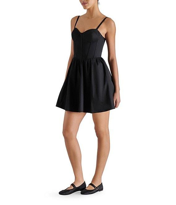 Steve Madden Sweetheart Neck Rhoda Mini Dress Product Image