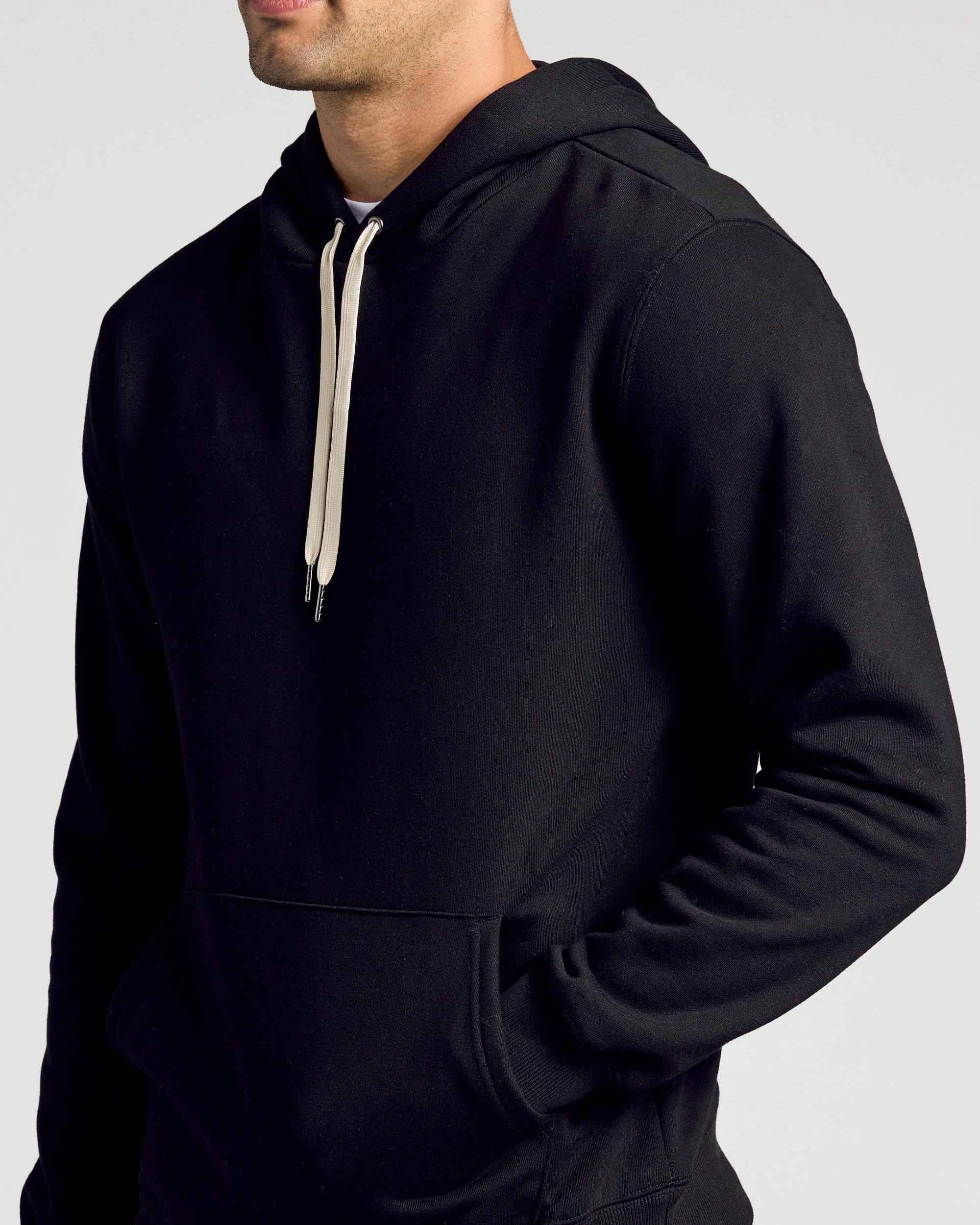 Black Fleece French Terry Pullover Hoodie Product Image