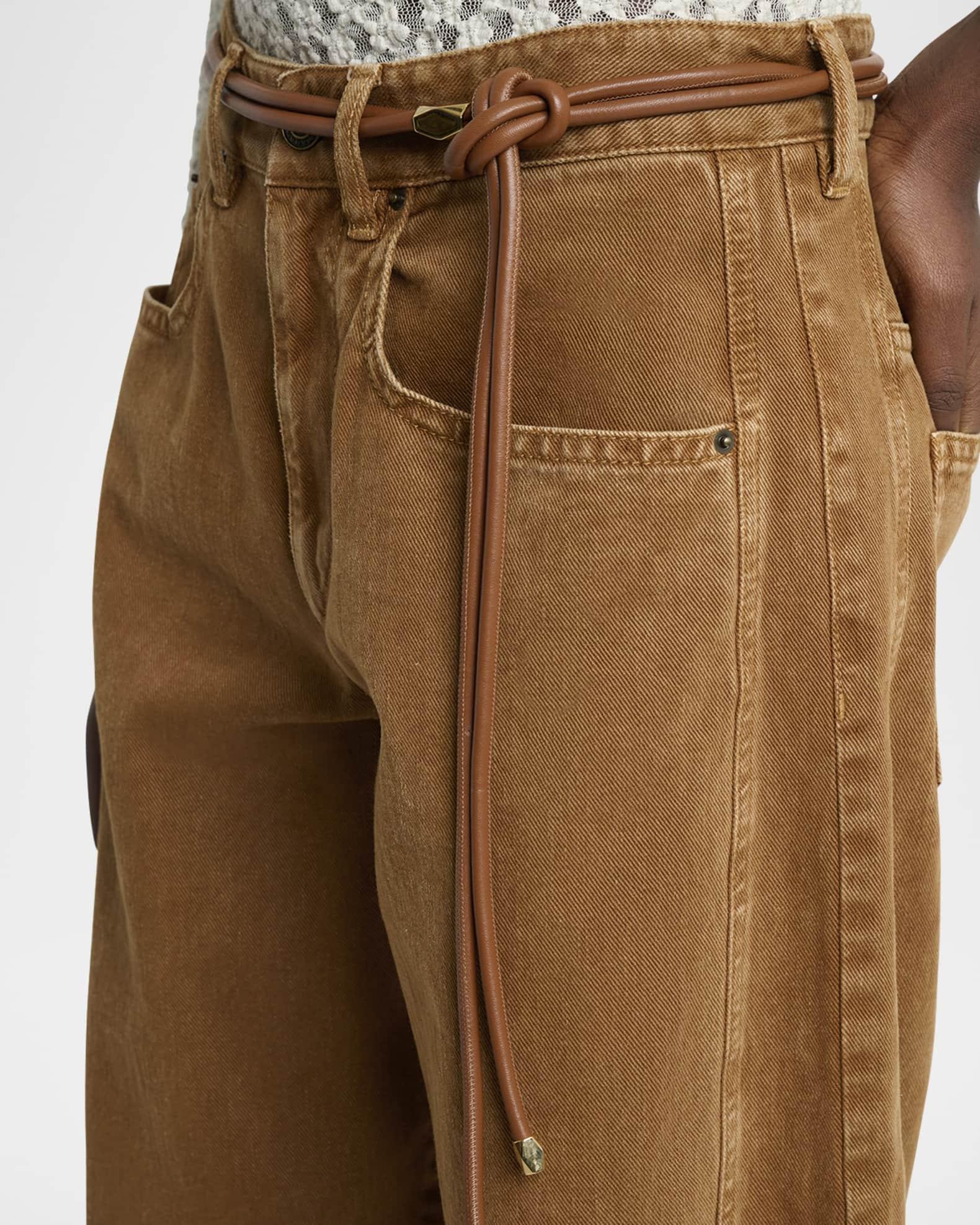 Oriane Barrel Leg Jeans Product Image
