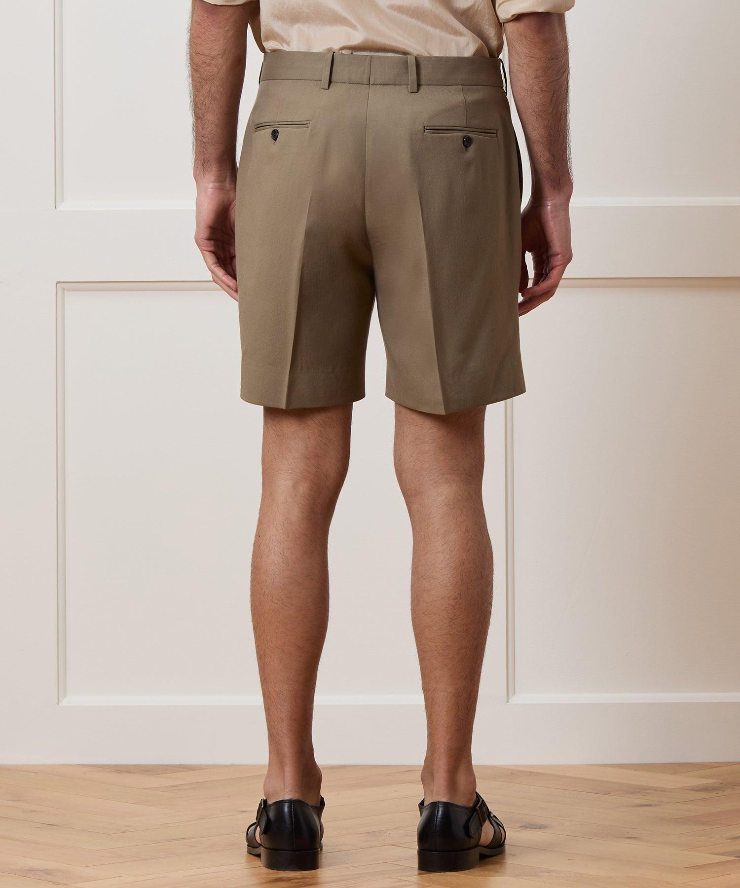 7" Italian Gabardine Tab Short Product Image