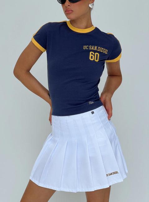 UCSD Tennis Skort White Product Image