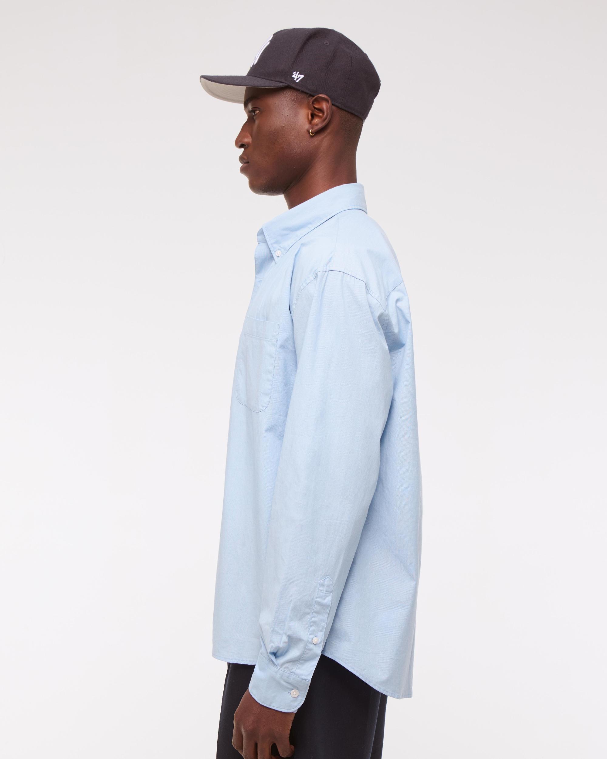 Poplin Button-Up Shirt Product Image