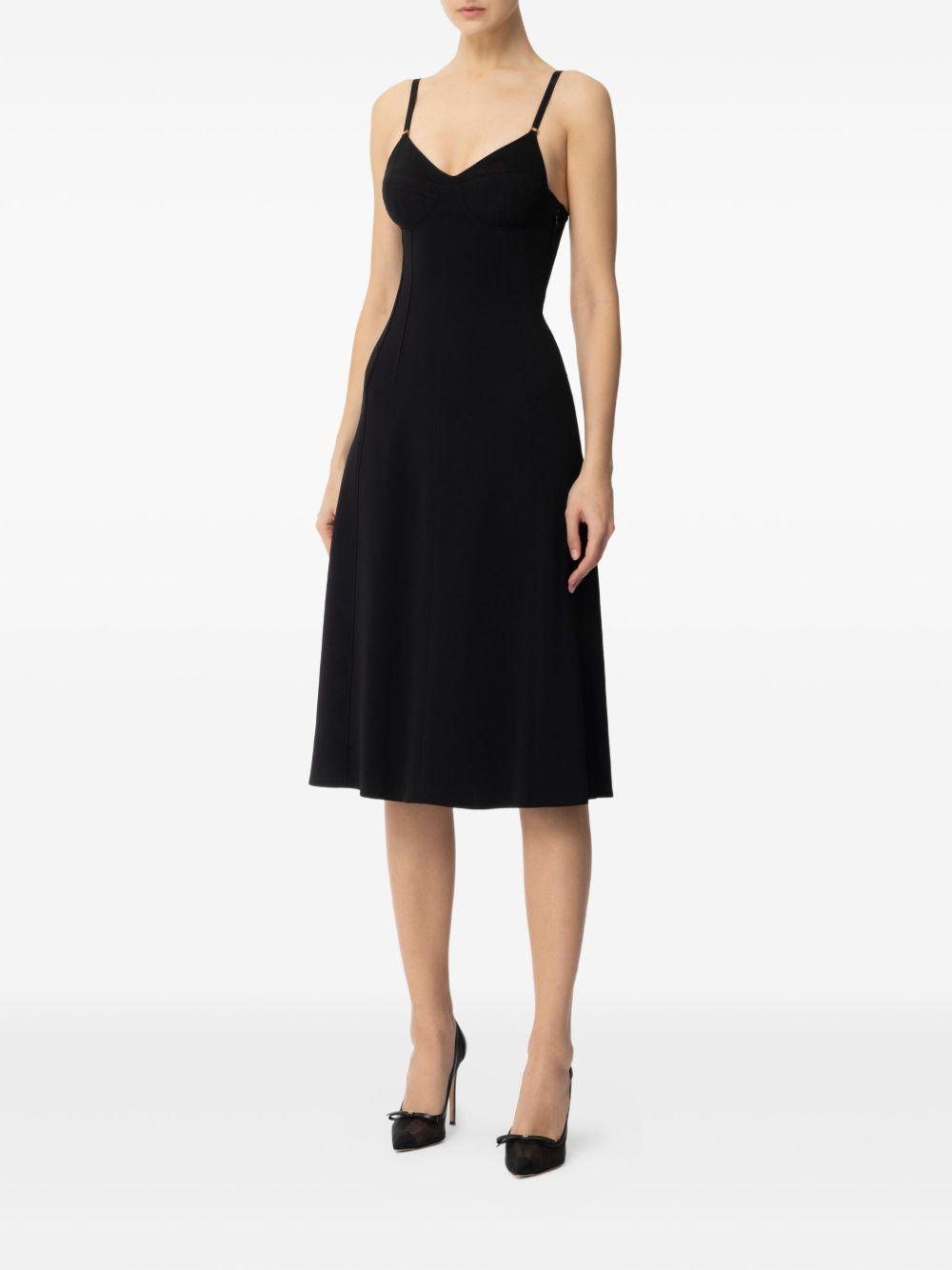 lace-up midi dress Product Image