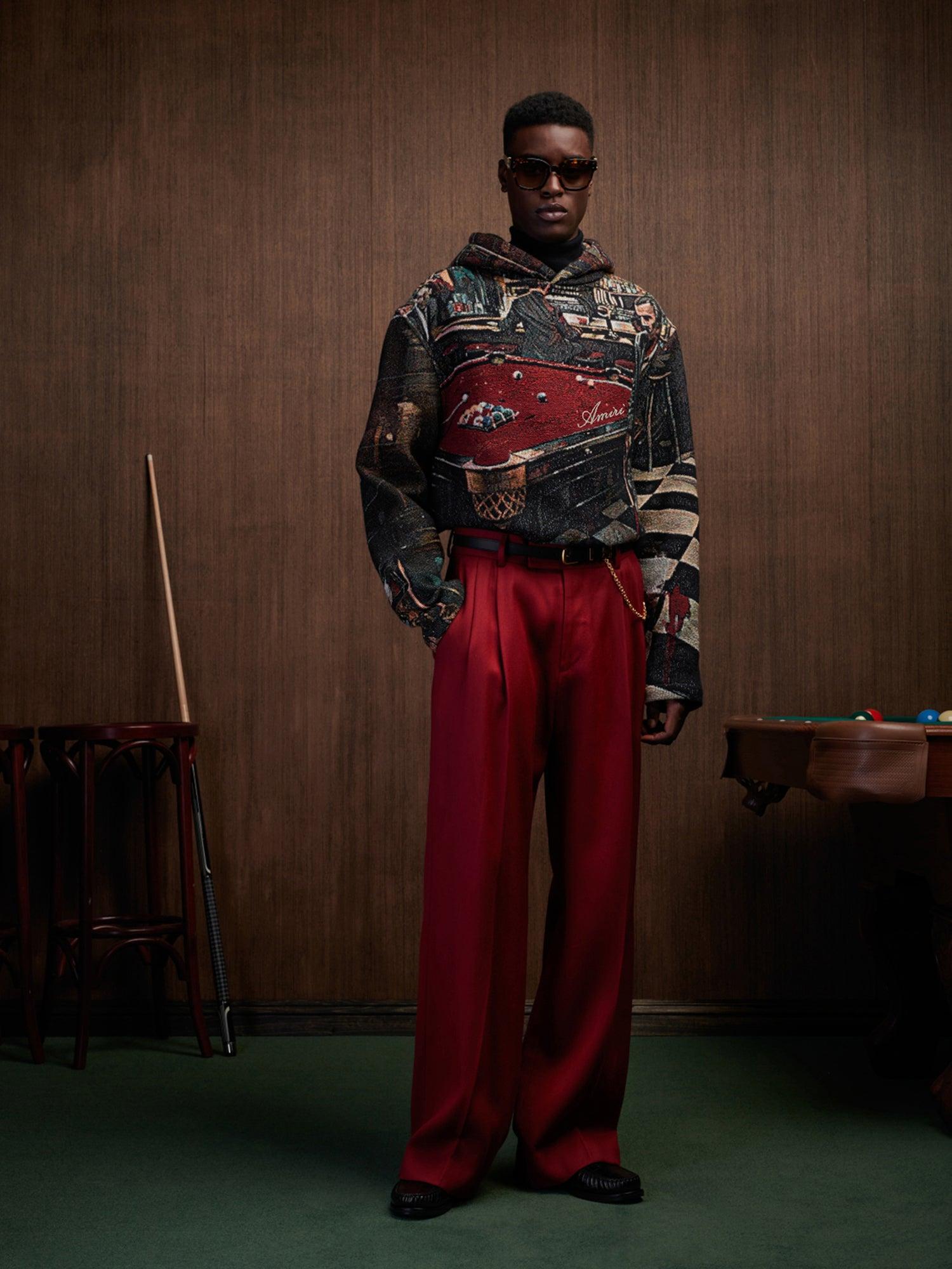 TAPESTRY HOODIE - Black Product Image