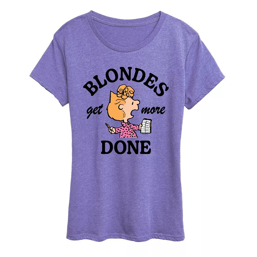 Women's Peanuts Sally Graphic Tee,  Product Image