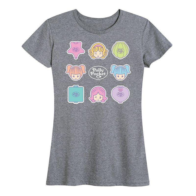 Women's Polly Pocket Grid Graphic Tee,  Product Image